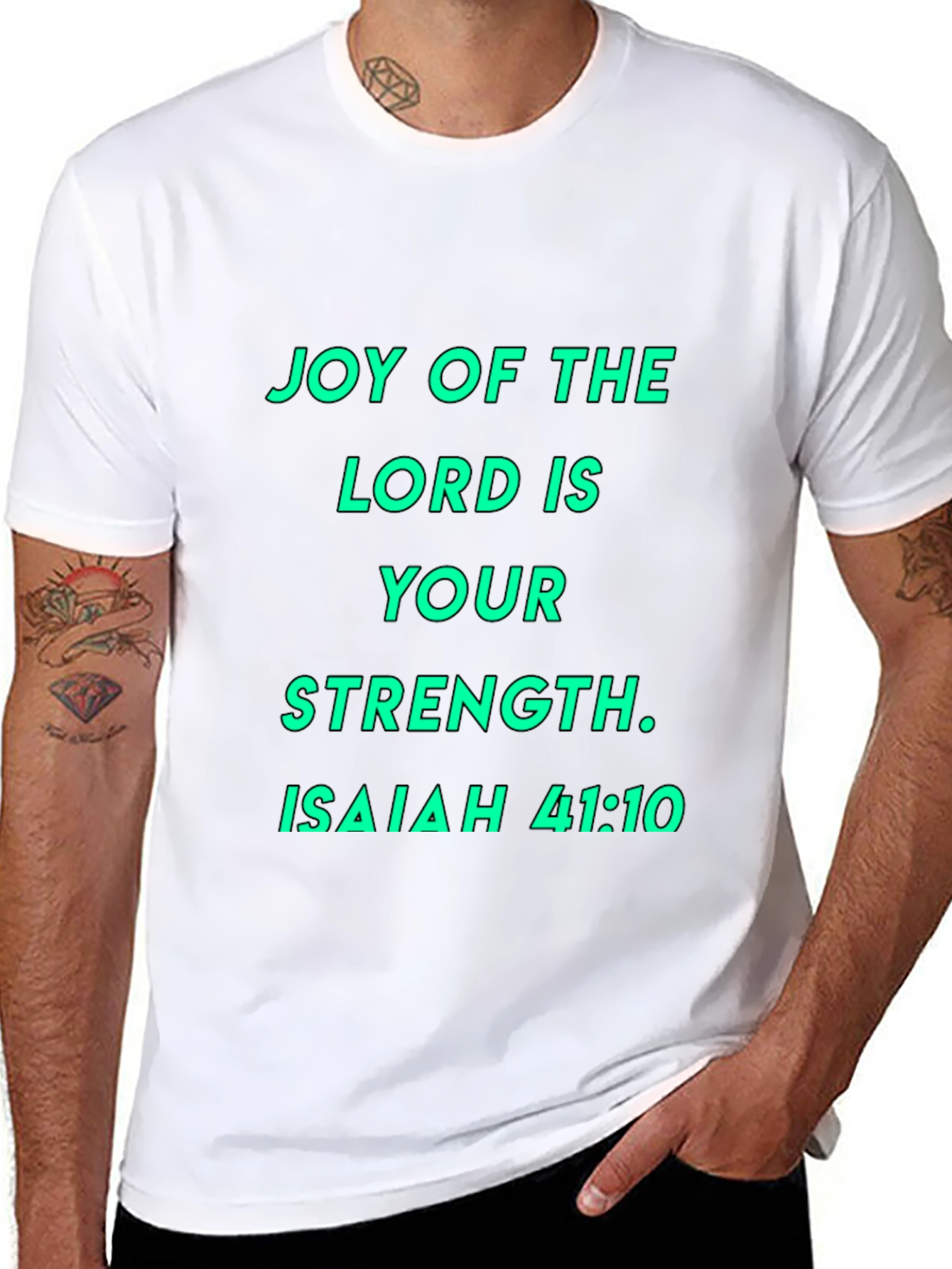 Joy of the Lord T-Shirt - Isaiah 41:10