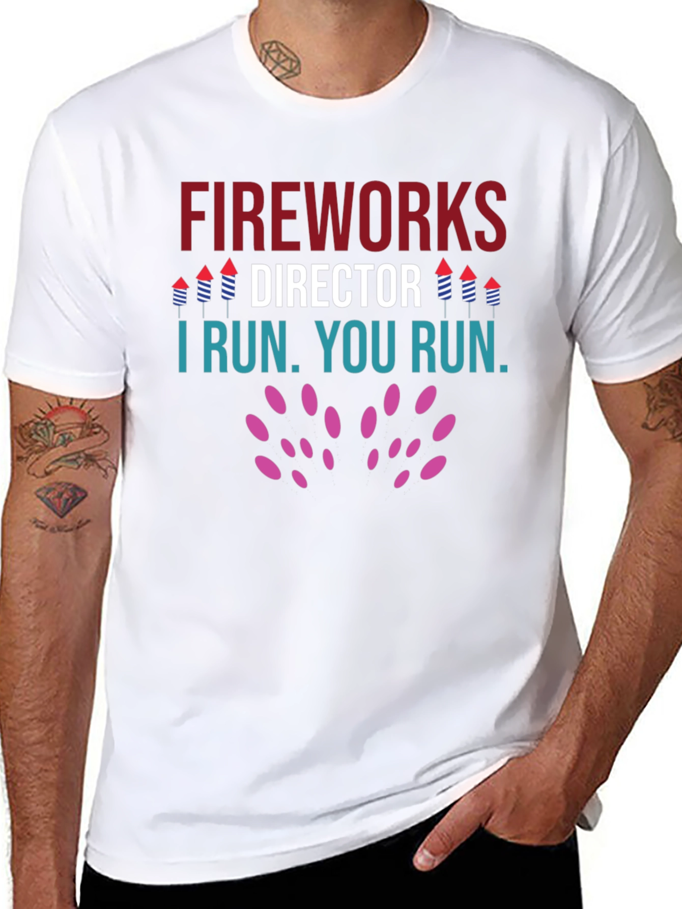 Fireworks Director T-Shirt - Funny Holiday Tee