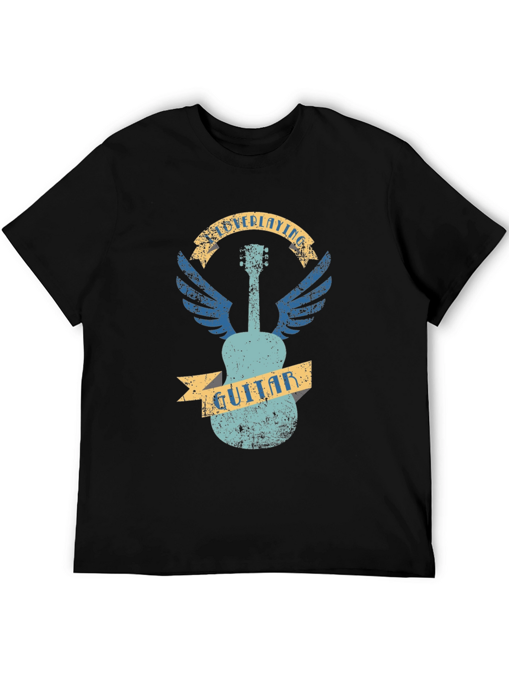 Guitar Wings Graphic T-Shirt