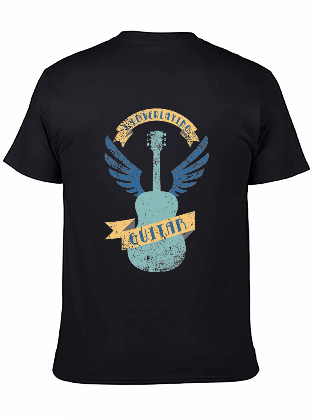 Guitar Wings Graphic T-Shirt