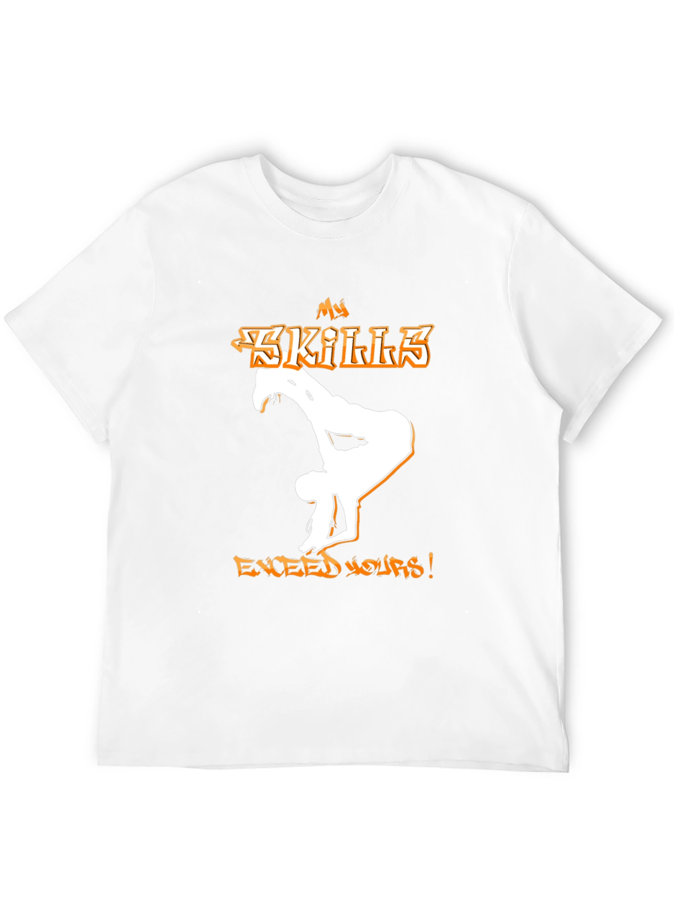 My Skills Exceed Yours Black T-Shirt