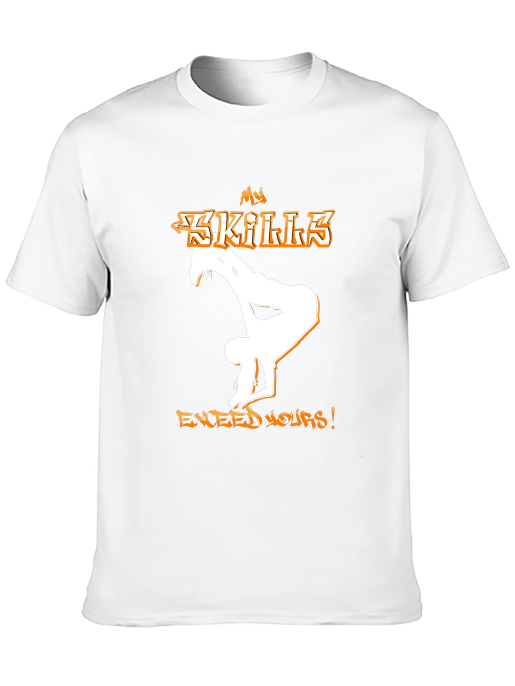 My Skills Exceed Yours Black T-Shirt