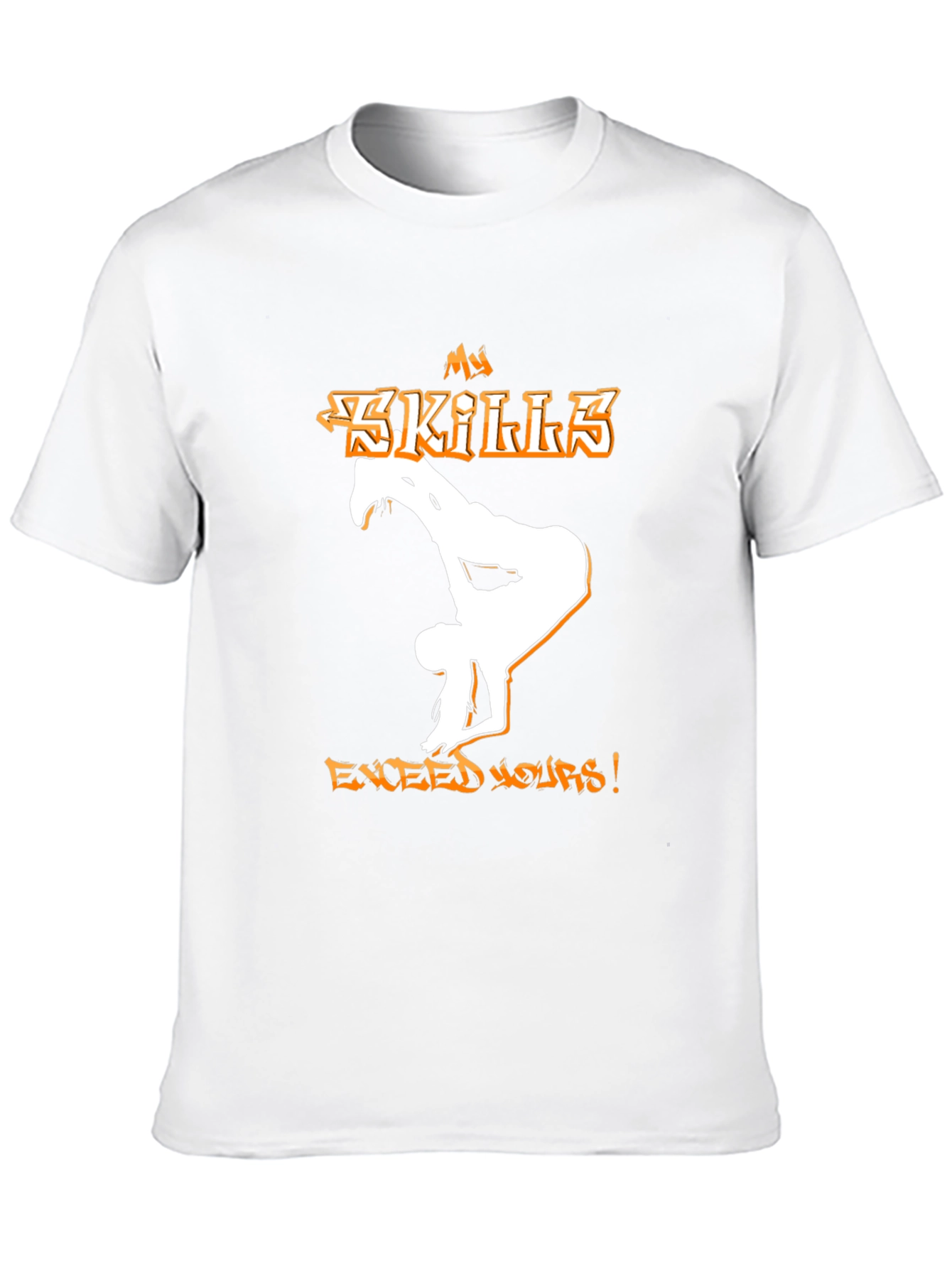 My Skills Exceed Yours Black T-Shirt