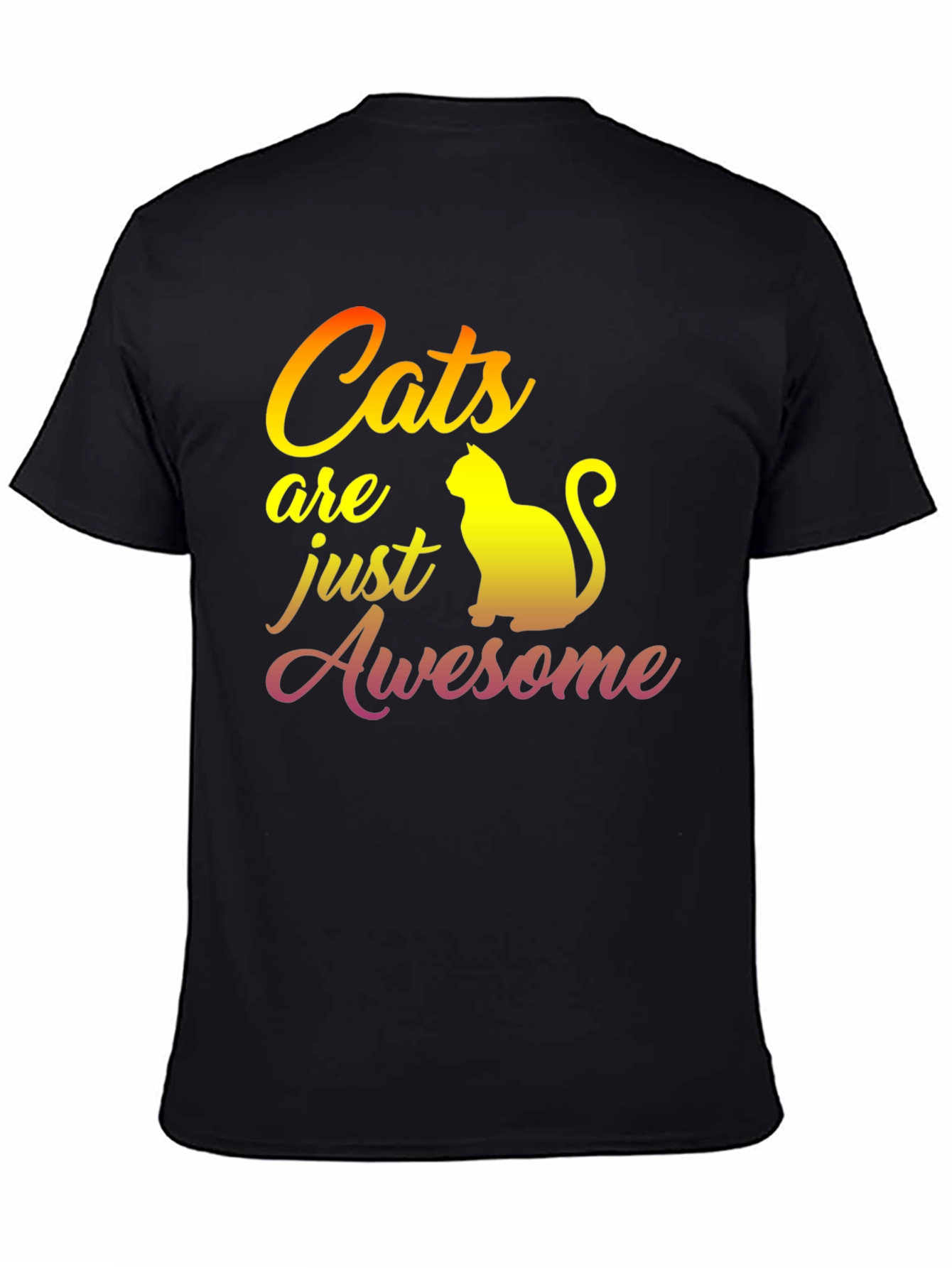 Cats Are Awesome Graphic T-Shirt
