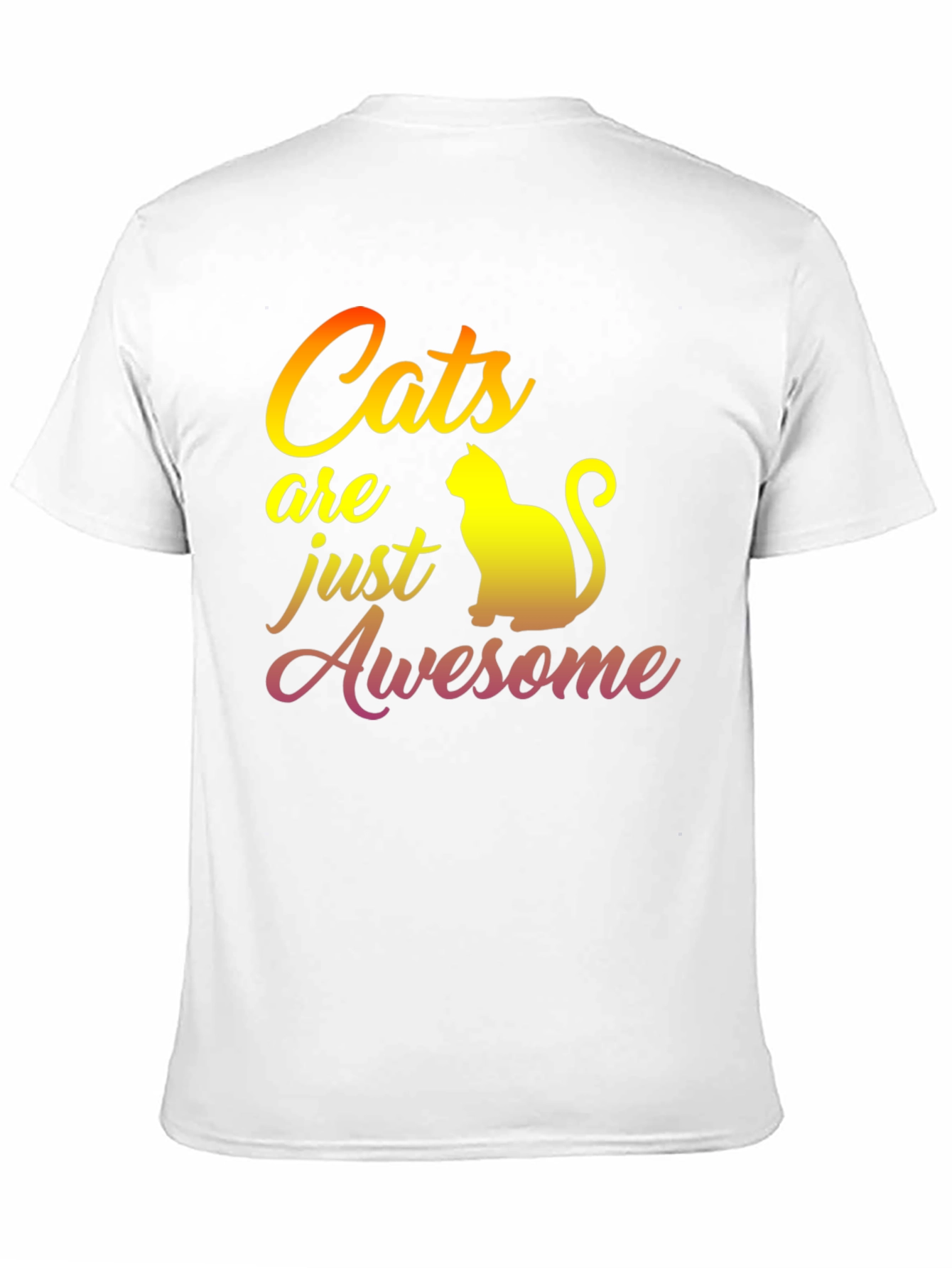 Cats Are Awesome Graphic T-Shirt