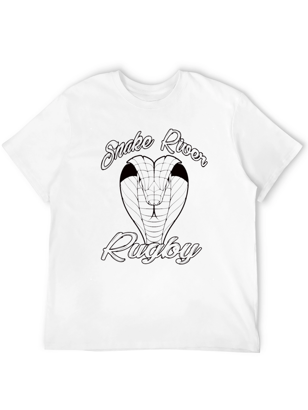 Snake River Rugby Graphic Tee - Black T-Shirt