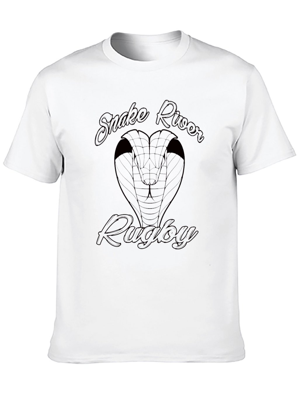 Snake River Rugby Graphic Tee - Black T-Shirt