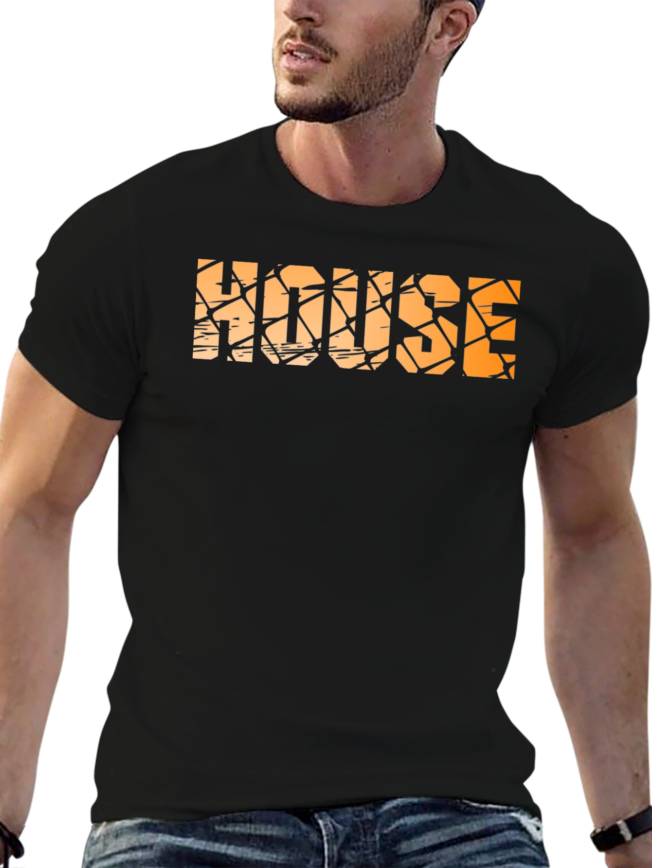 HOUSE Graphic Print Mens T-Shirt