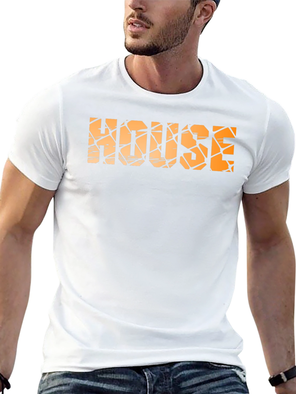 HOUSE Graphic Print Mens T-Shirt