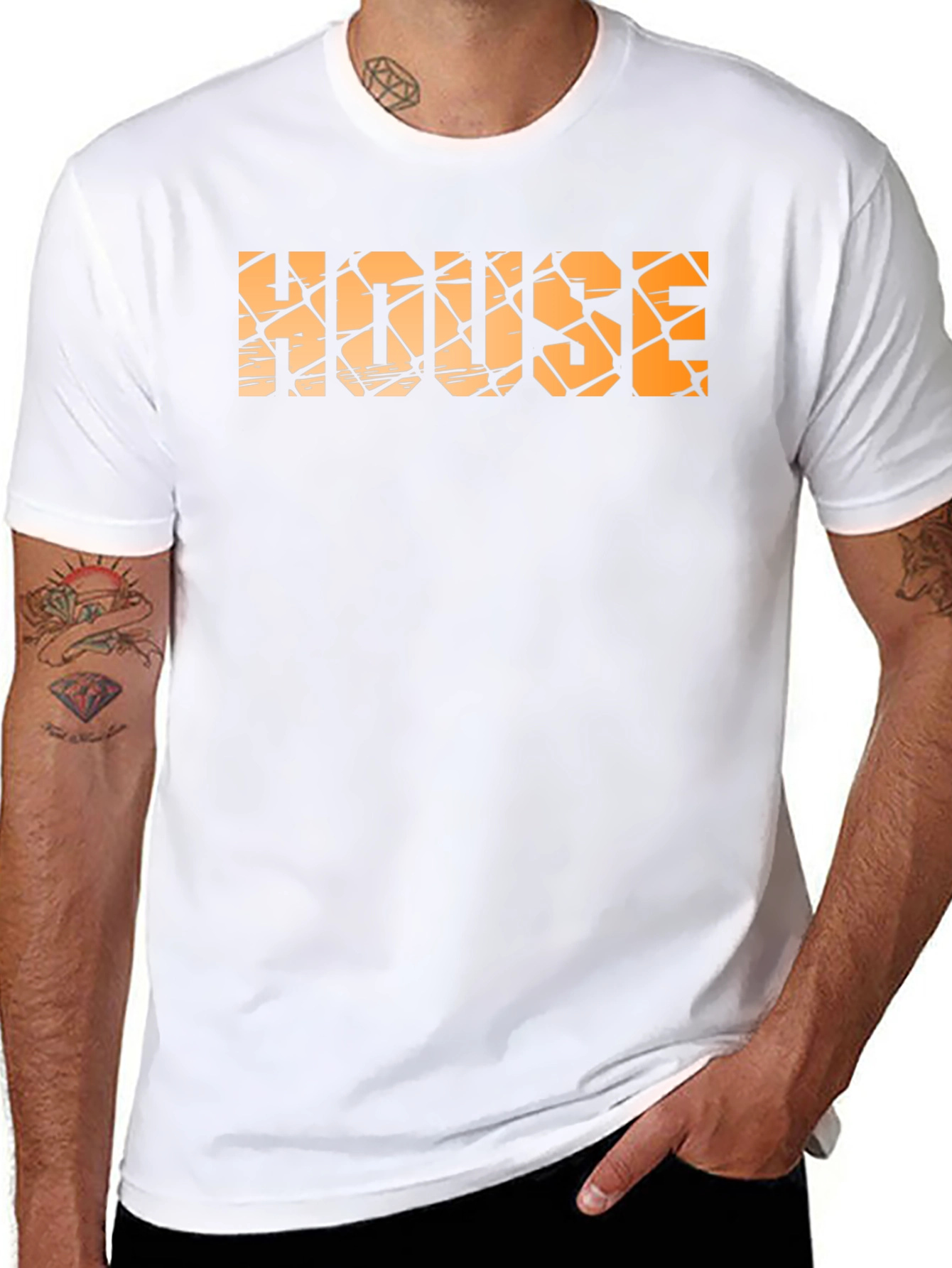 HOUSE Graphic Print Mens T-Shirt