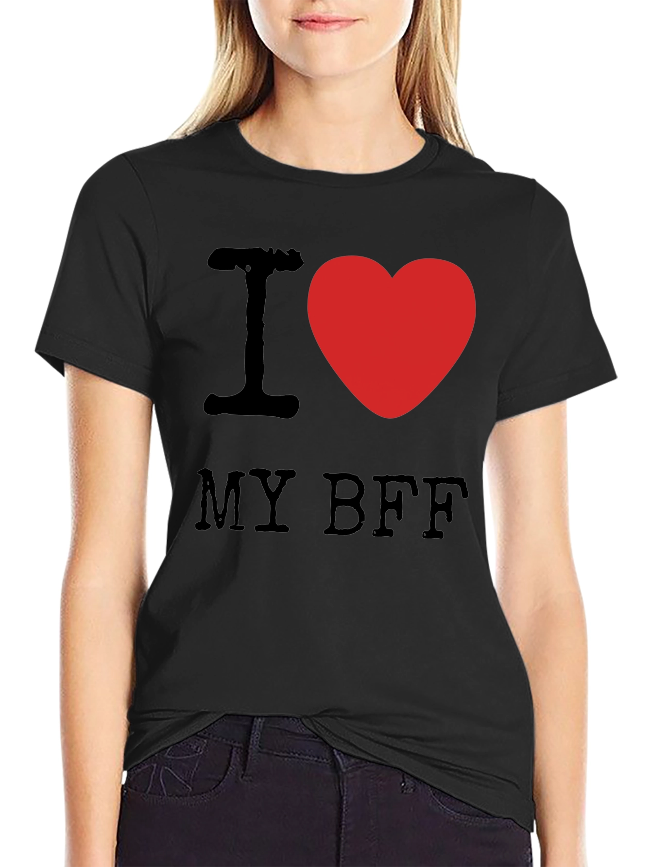 I Heart My BFF T-Shirt - Best Friends Forever!