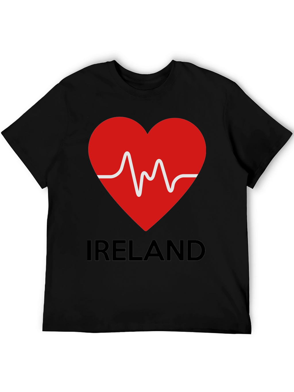 Ireland Heartbeat T-Shirt - Show Your Love!