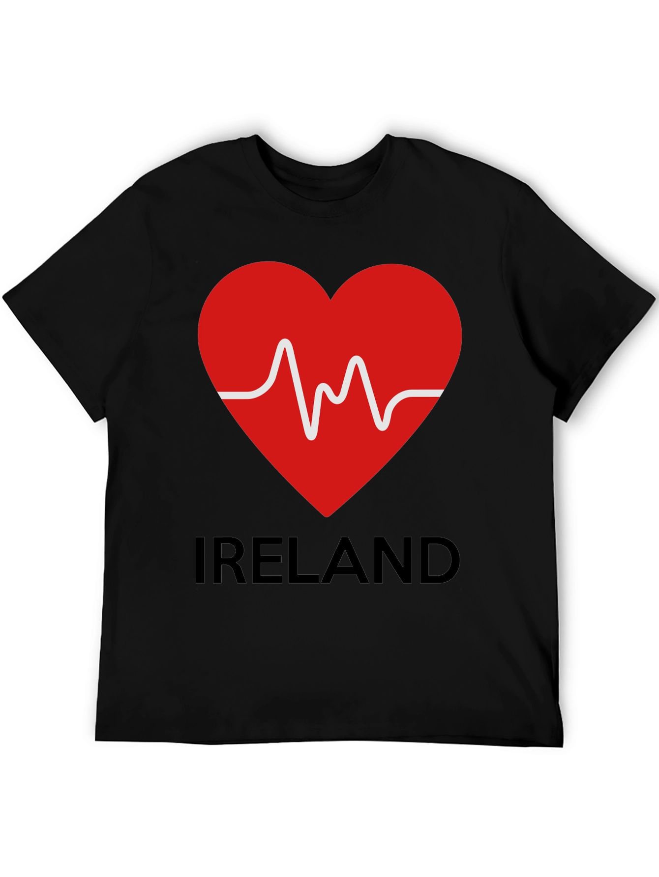 Ireland Heartbeat T-Shirt - Show Your Love!