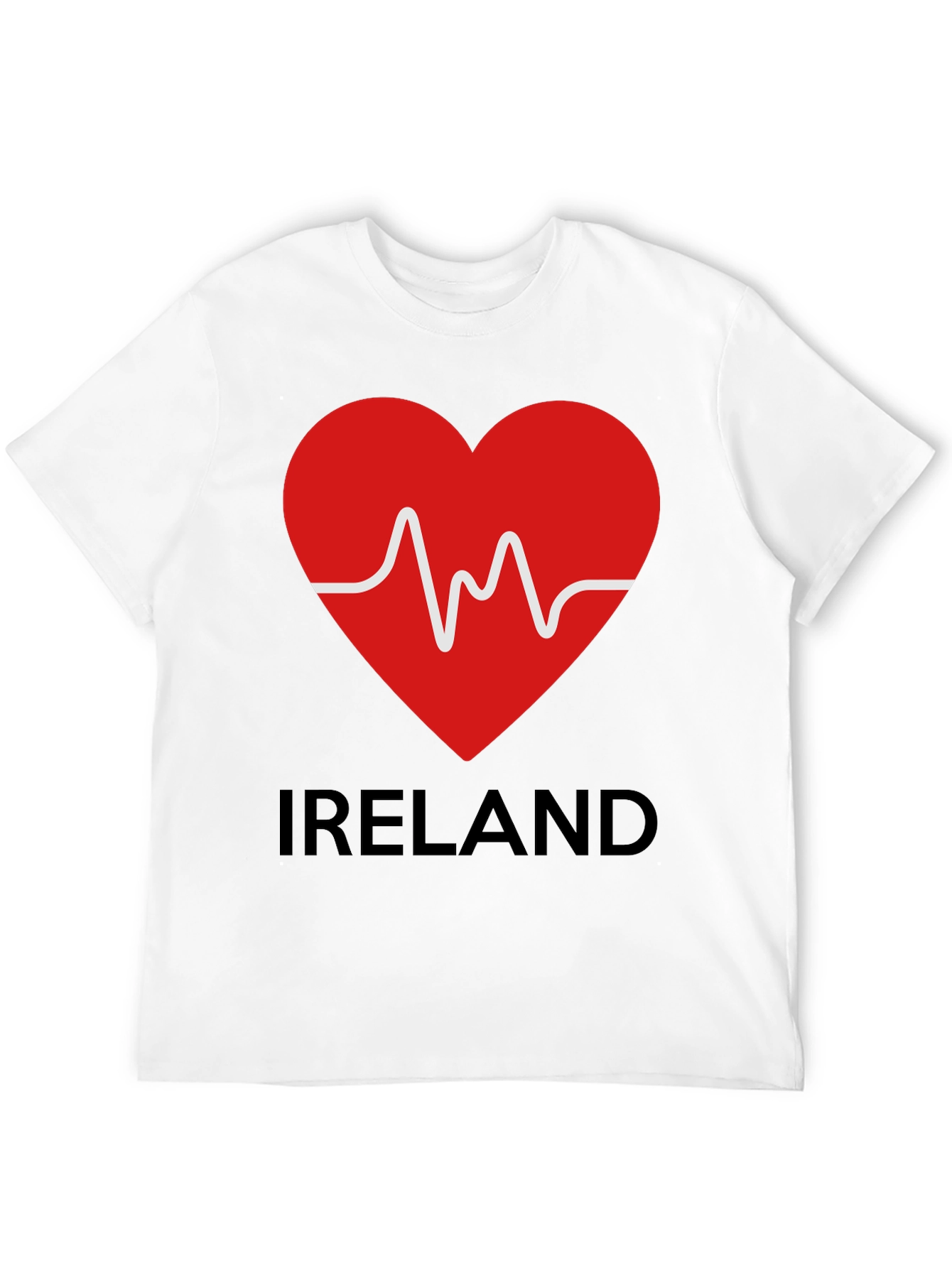 Ireland Heartbeat T-Shirt - Show Your Love!