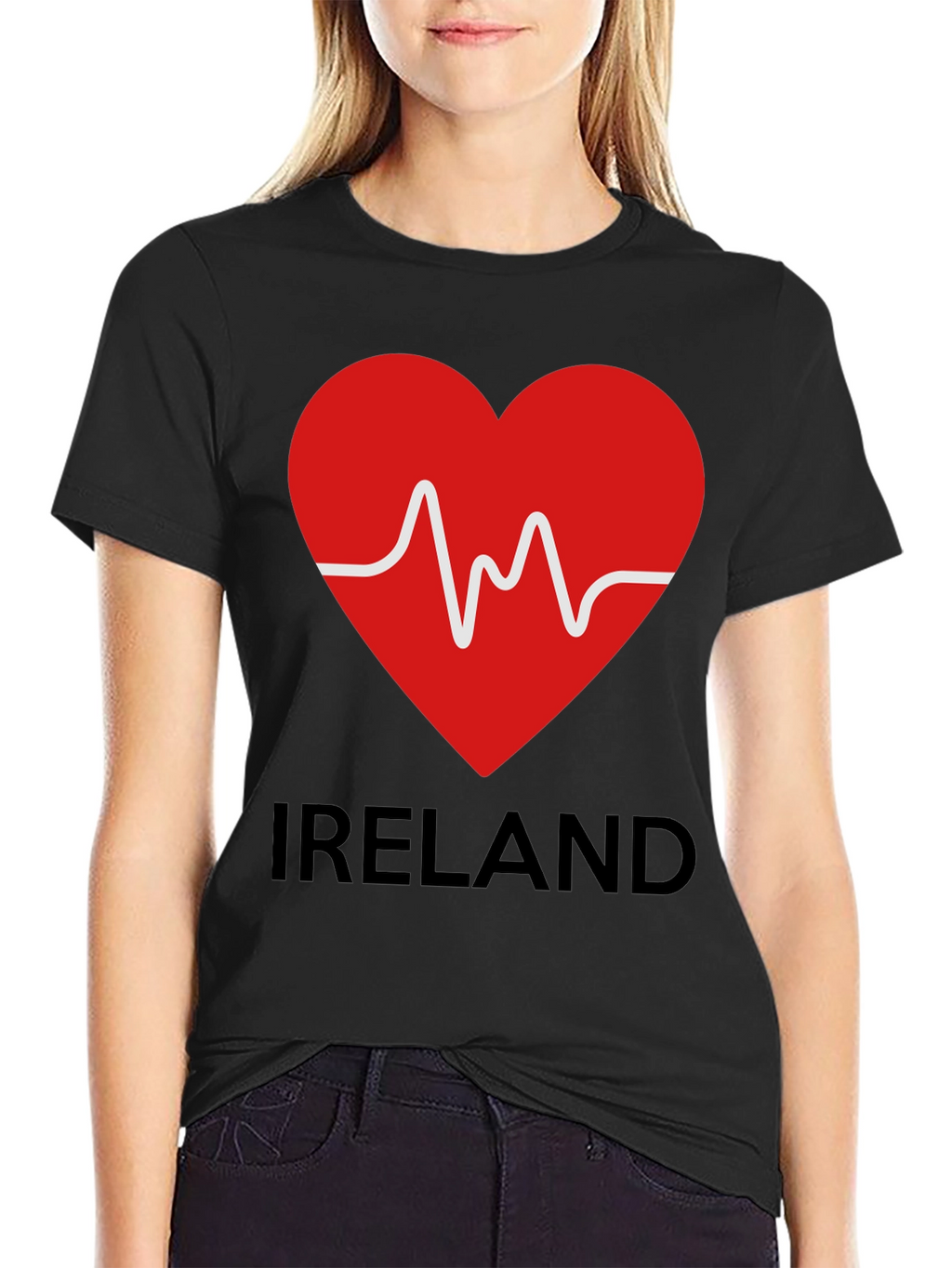 Ireland Heartbeat T-Shirt - Show Your Love!