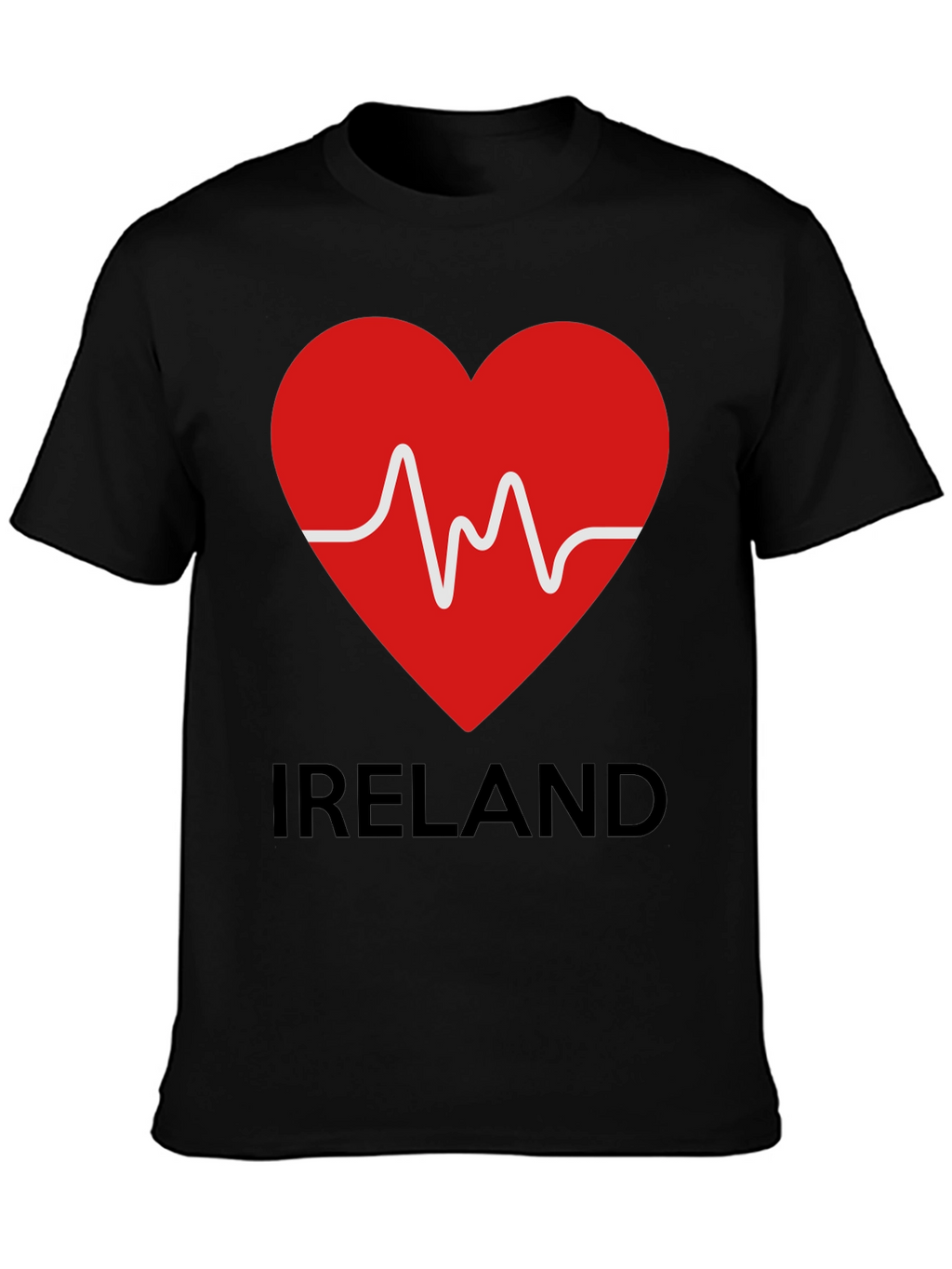 Ireland Heartbeat T-Shirt - Show Your Love!