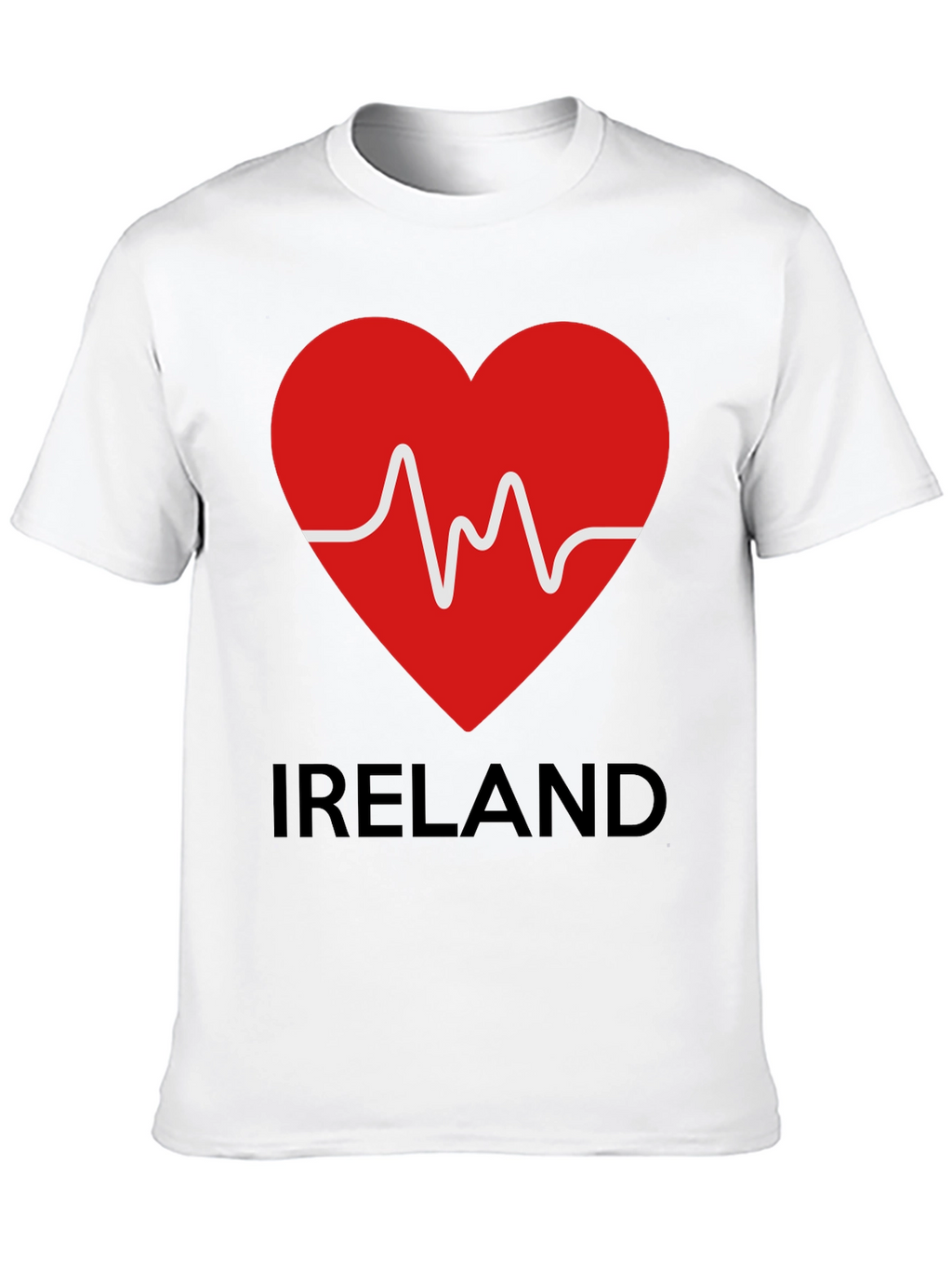 Ireland Heartbeat T-Shirt - Show Your Love!
