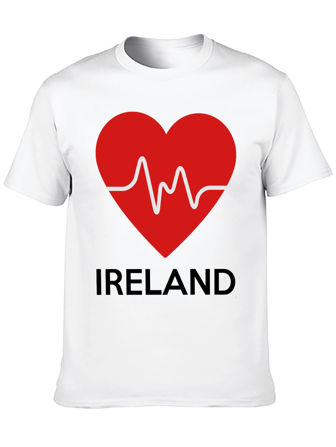 Ireland Heartbeat T-Shirt - Show Your Love!