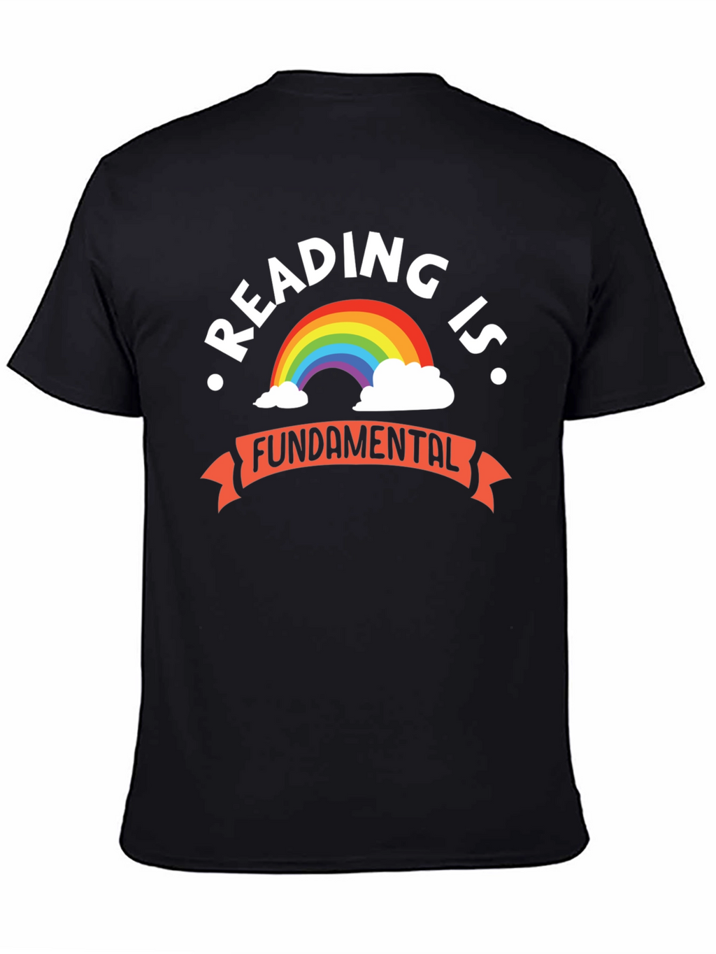 Reading Is Fundamental Rainbow Graphic Tee