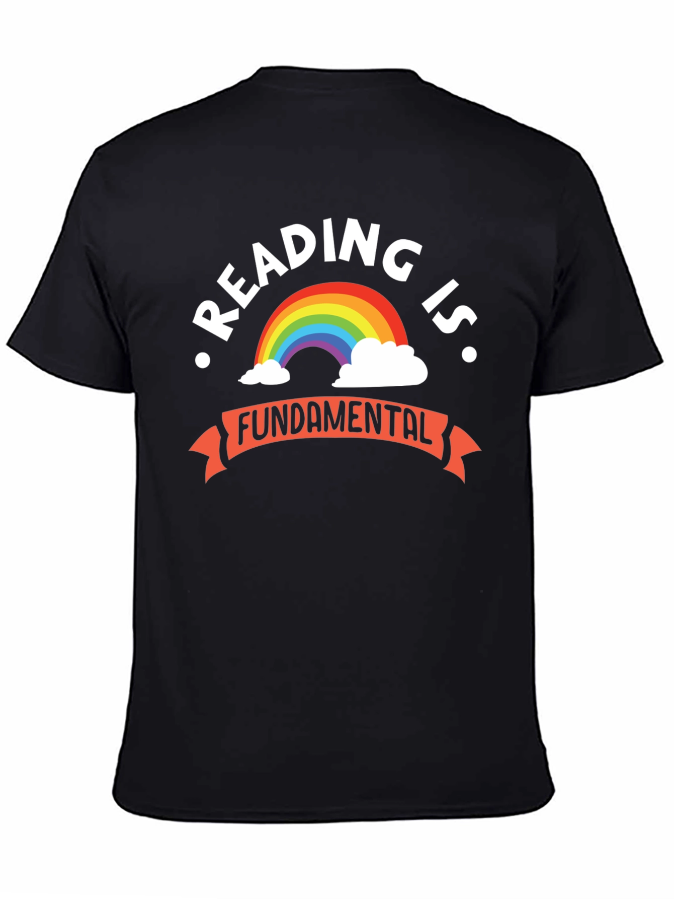 Reading Is Fundamental Rainbow Graphic Tee