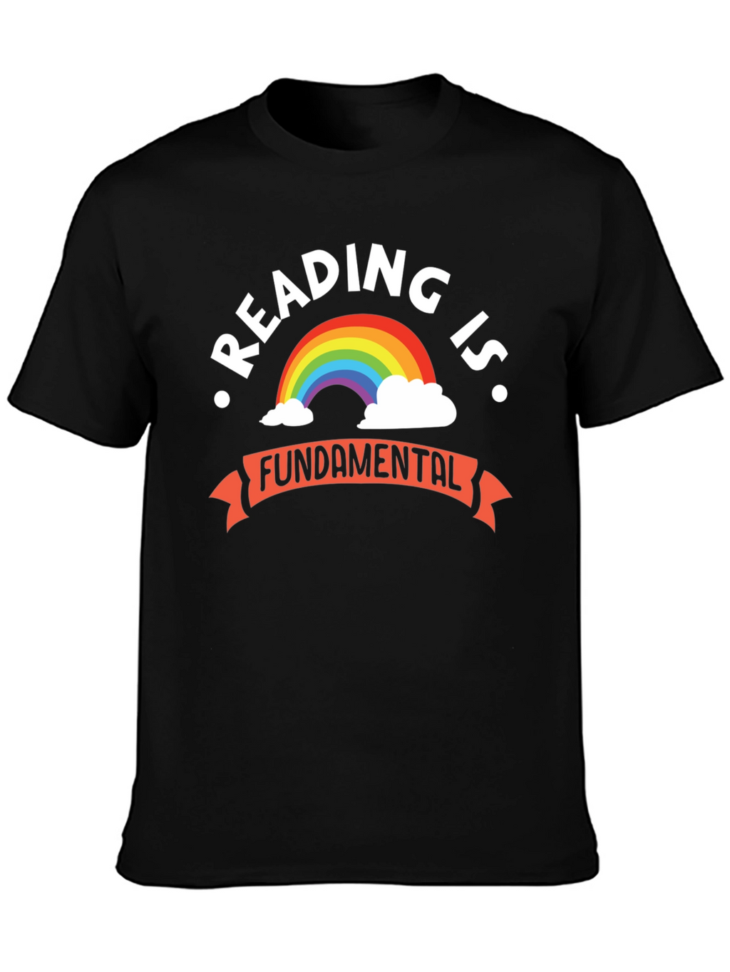 Reading Is Fundamental Rainbow Graphic Tee