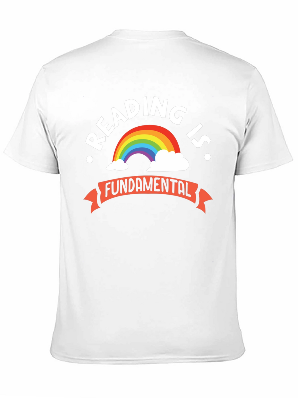 Reading Is Fundamental Rainbow Graphic Tee