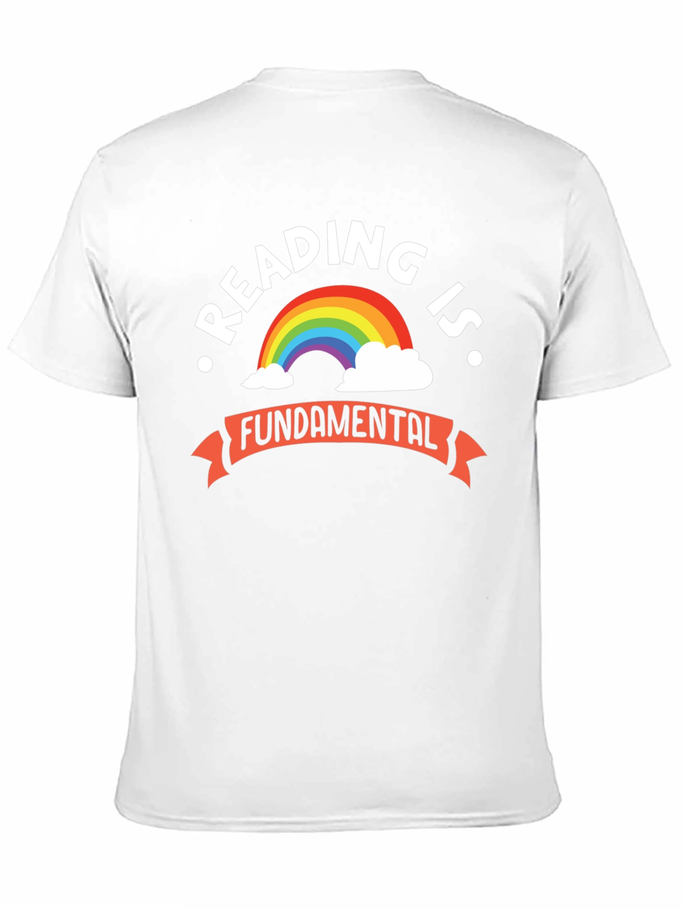 Reading Is Fundamental Rainbow Graphic Tee