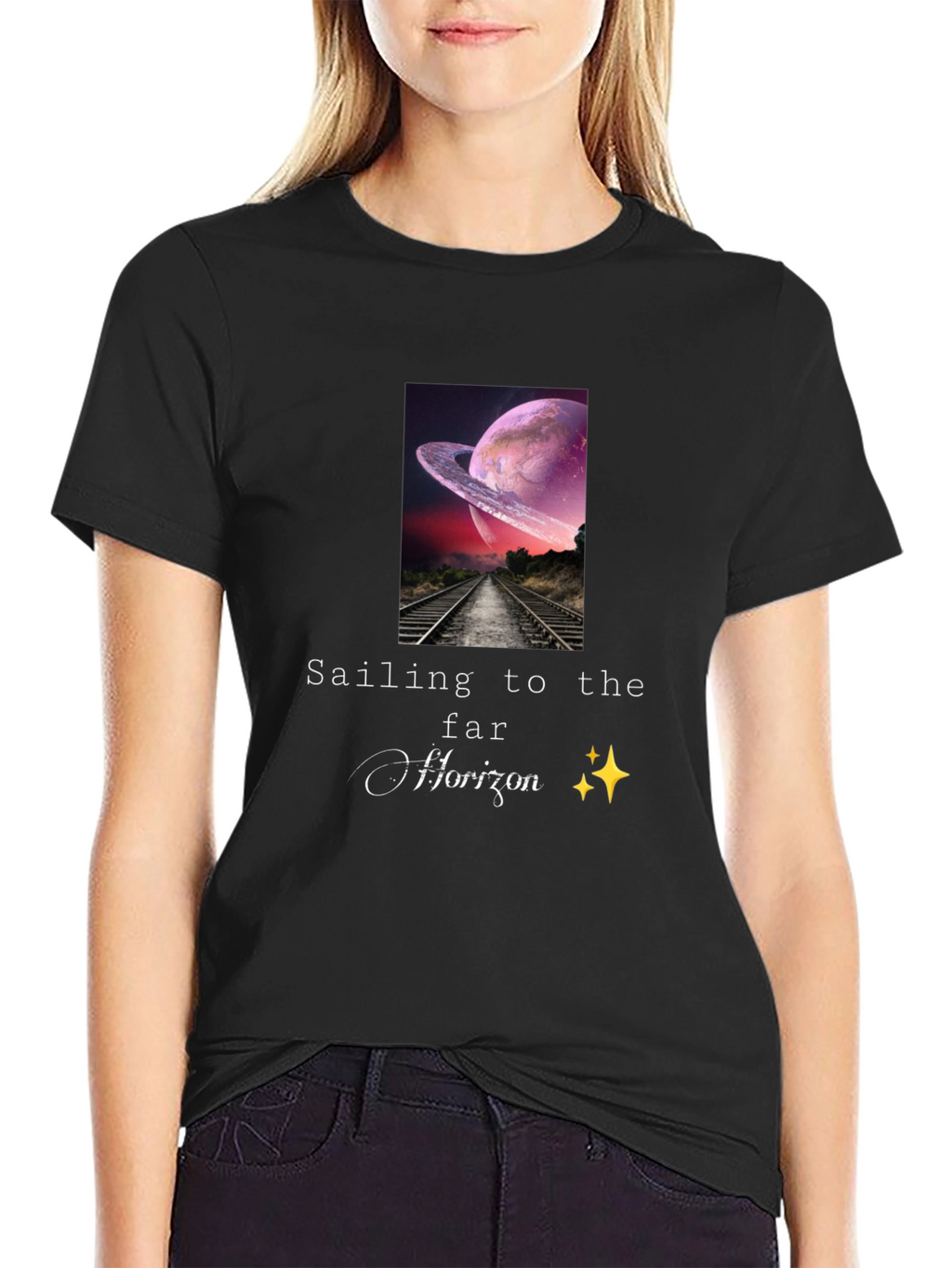 Sailing to the Far Horizon Graphic T-Shirt