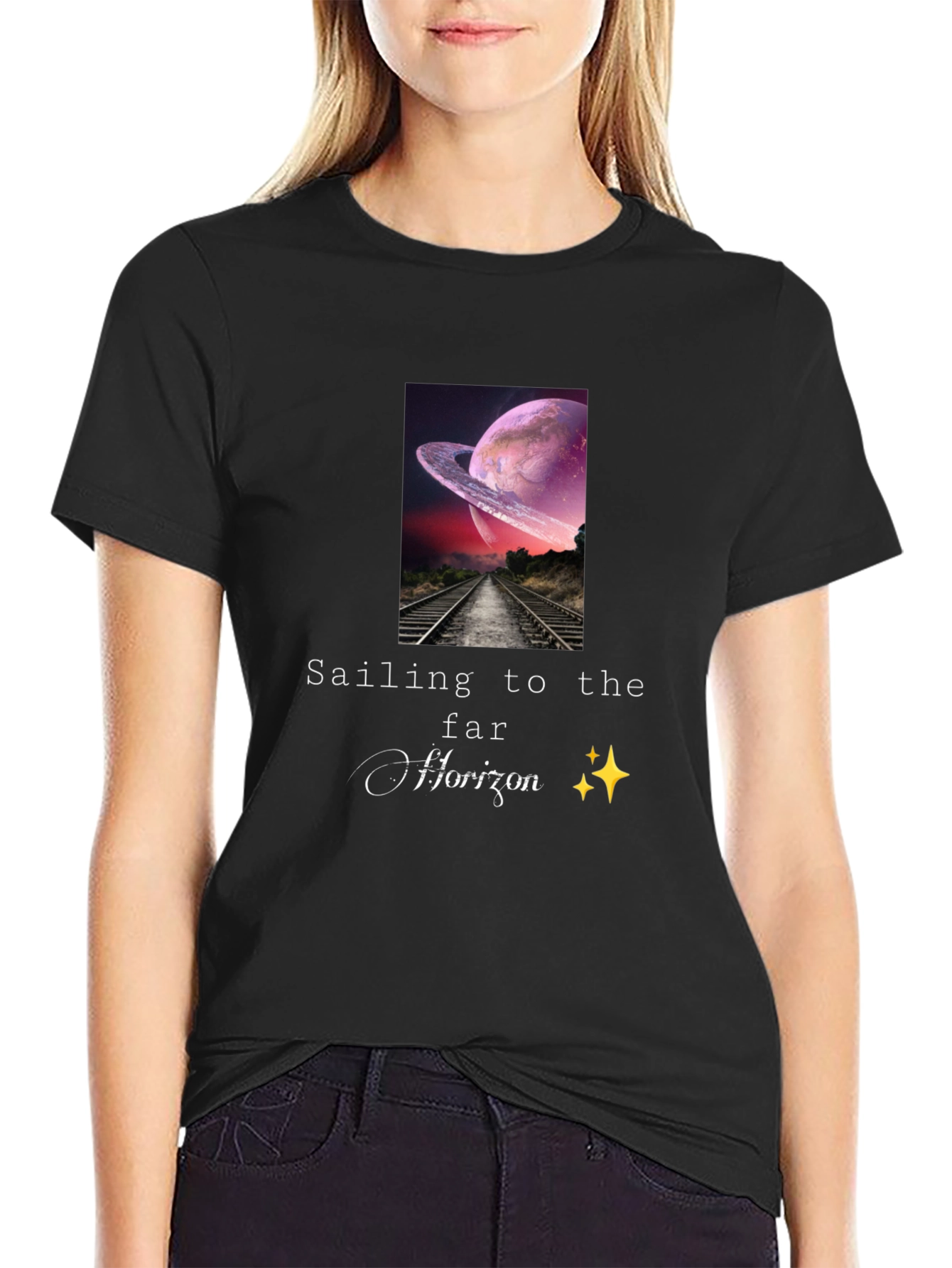 Sailing to the Far Horizon Graphic T-Shirt