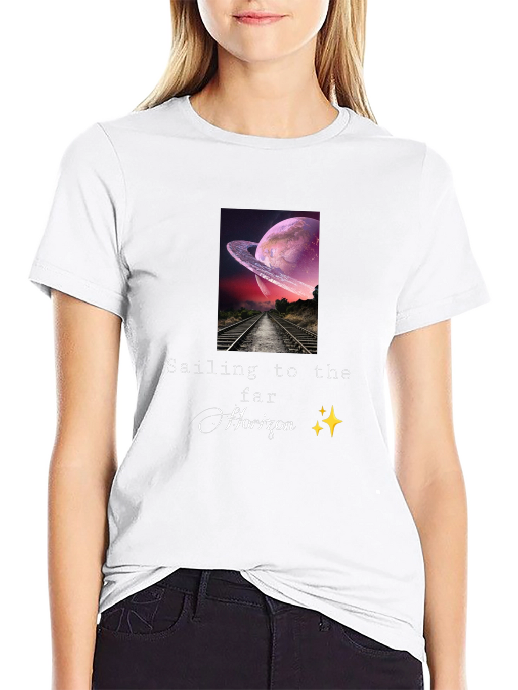 Sailing to the Far Horizon Graphic T-Shirt