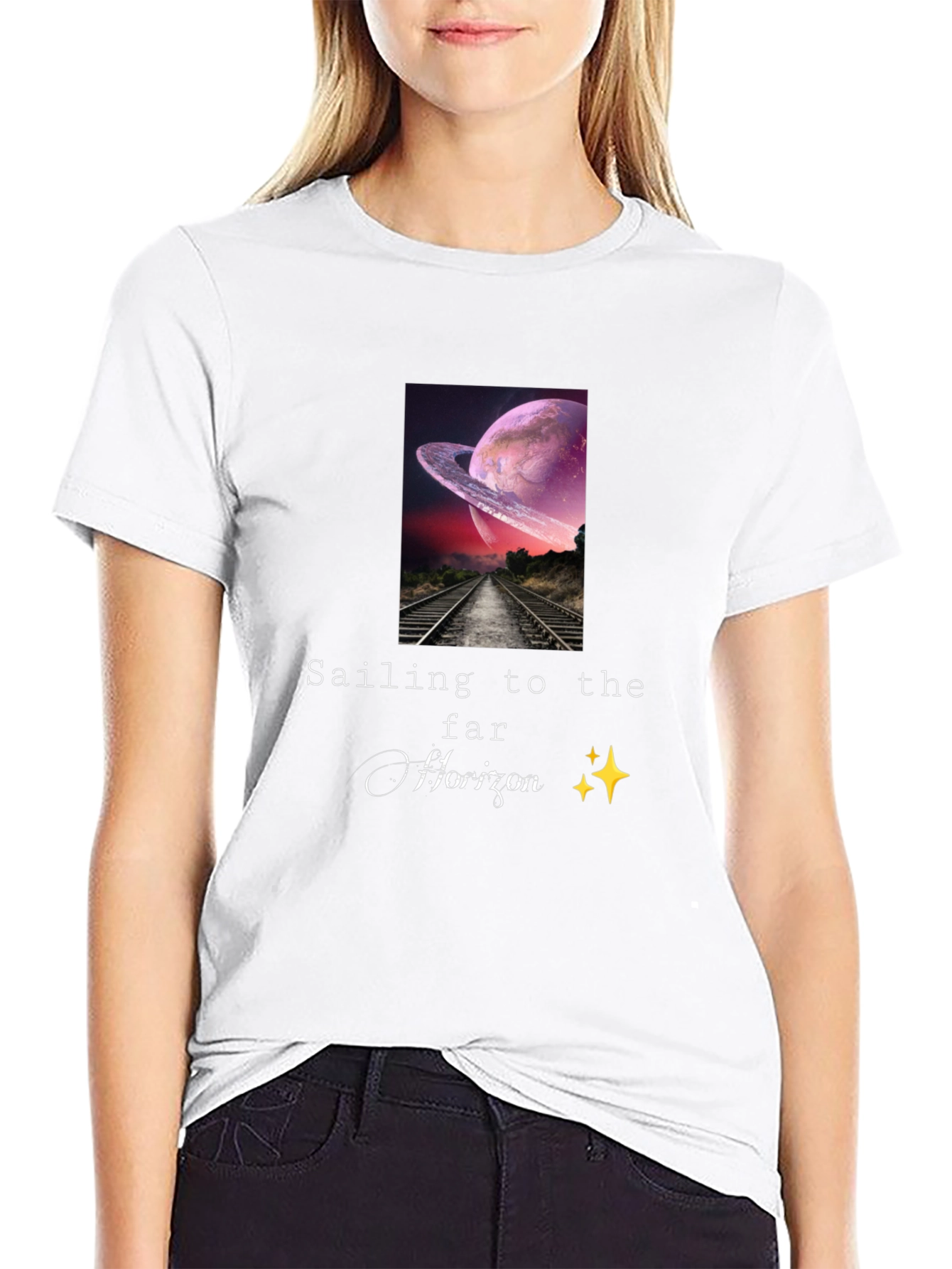 Sailing to the Far Horizon Graphic T-Shirt