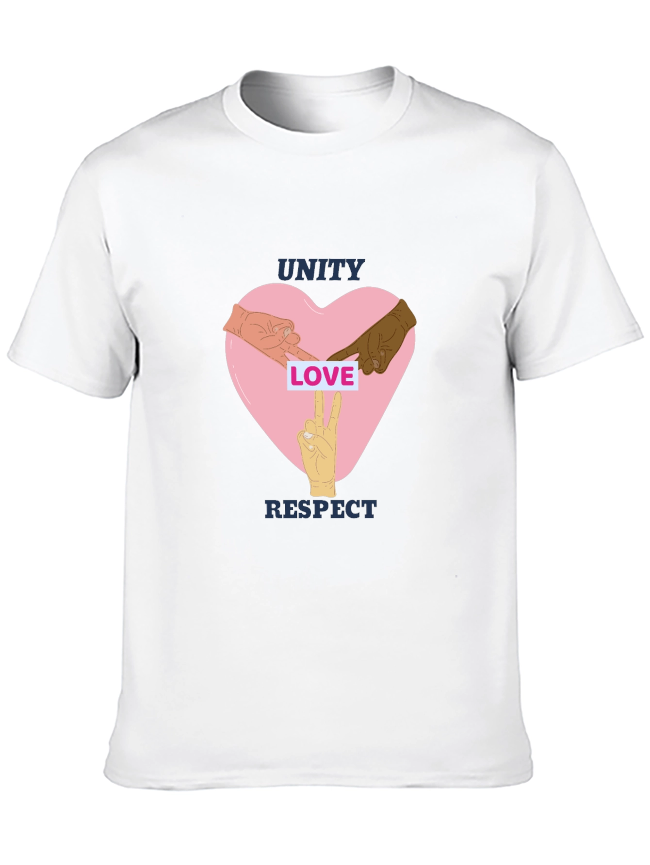 Unity Love Respect Graphic Tee
