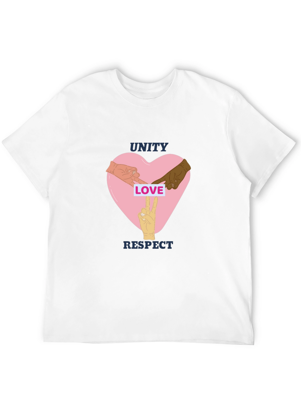 Unity Love Respect Graphic Tee