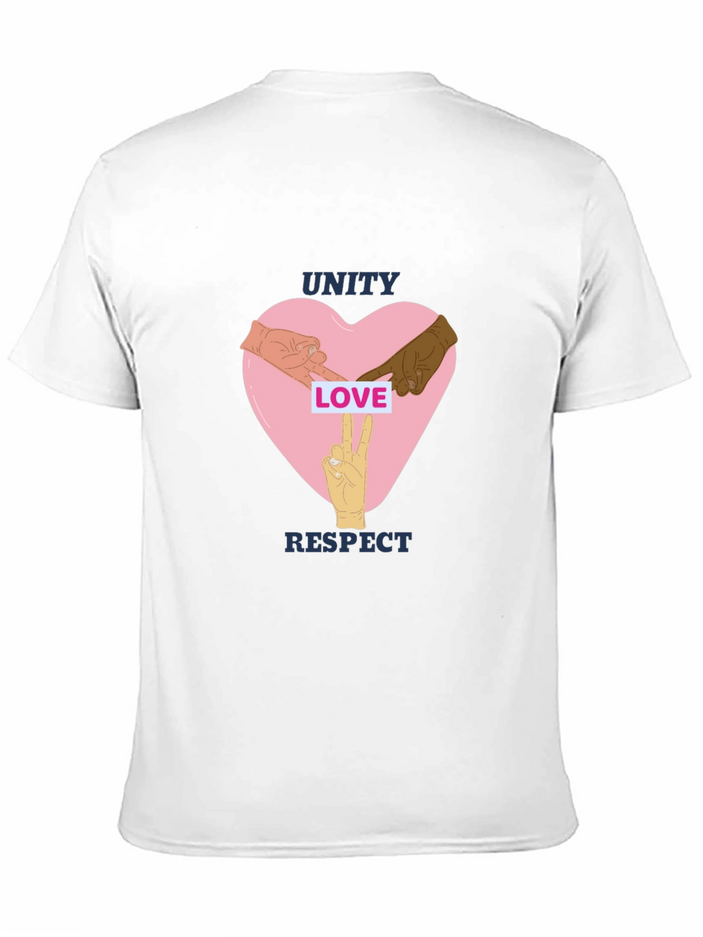 Unity Love Respect Graphic Tee
