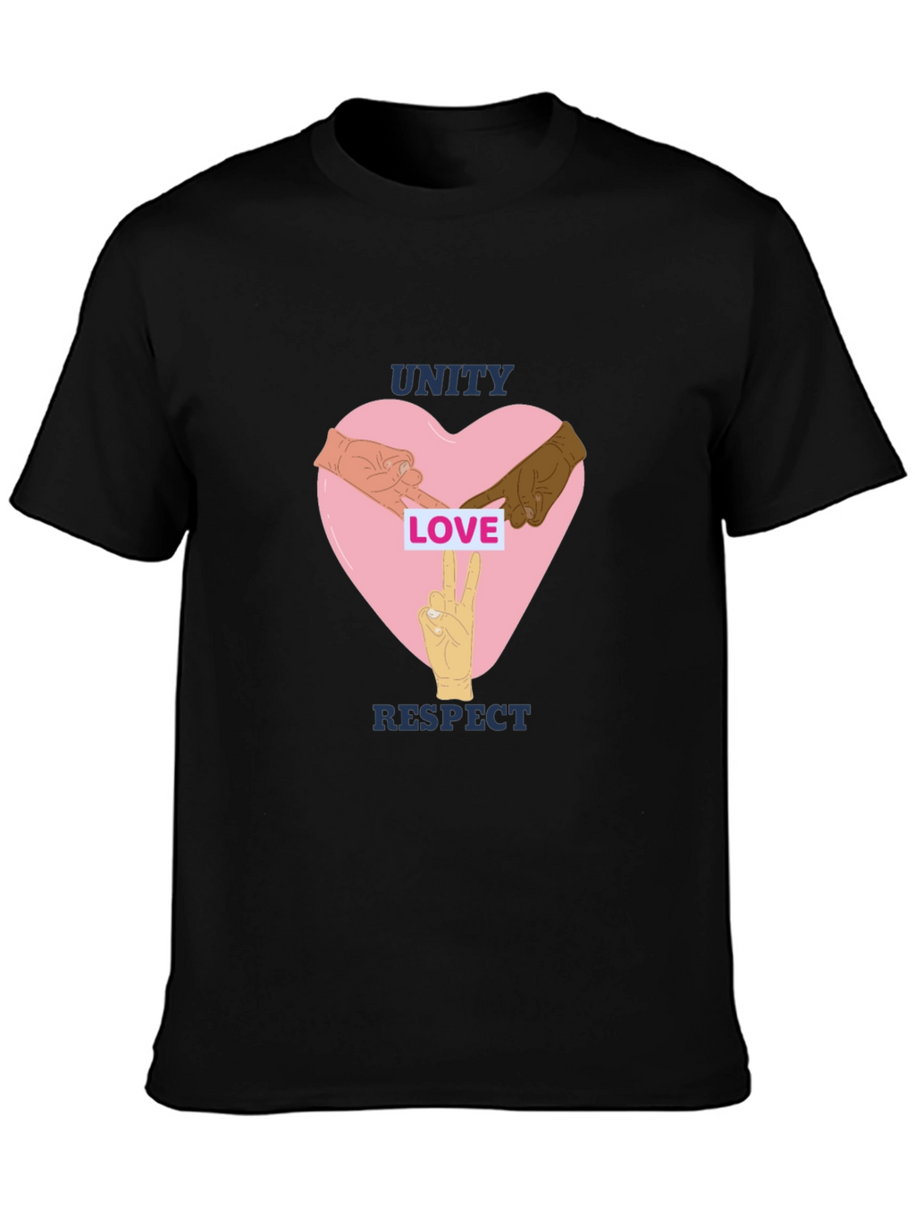 Unity Love Respect Graphic Tee