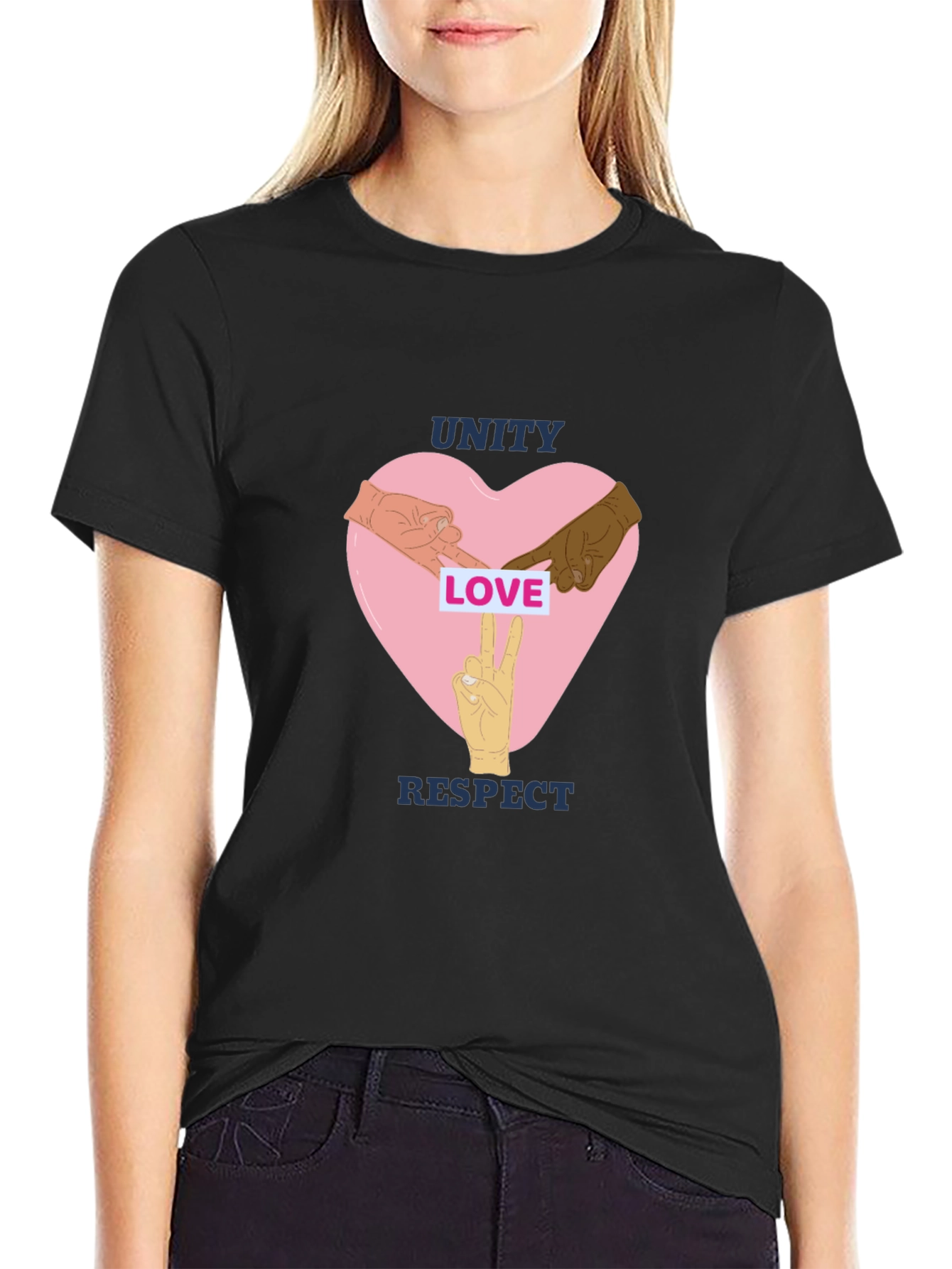 Unity Love Respect Graphic Tee