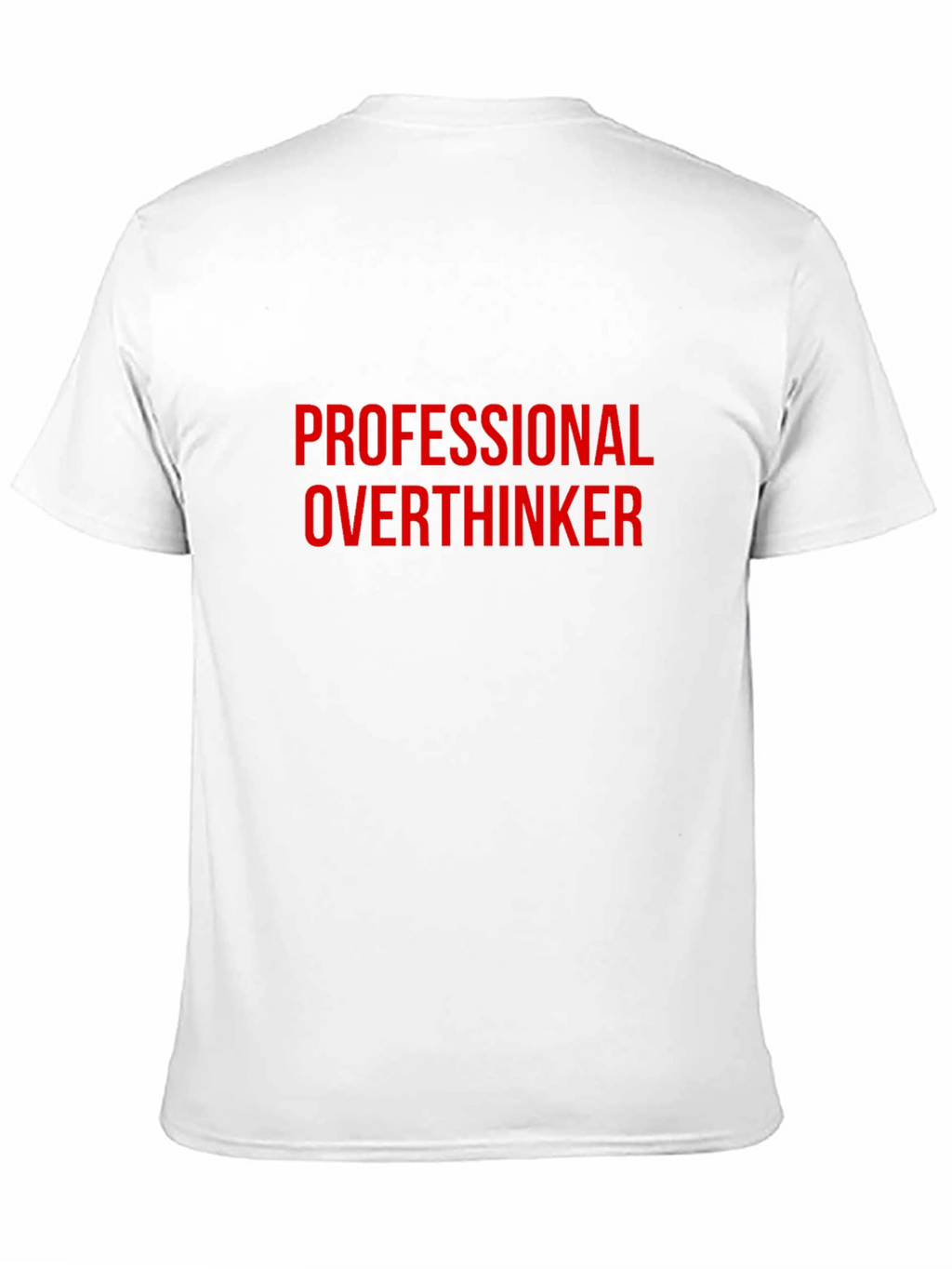 Professional Overthinker Graphic Tee - Black