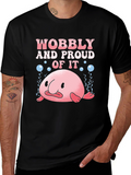 Wobbly and Proud Blobfish Graphic Tee