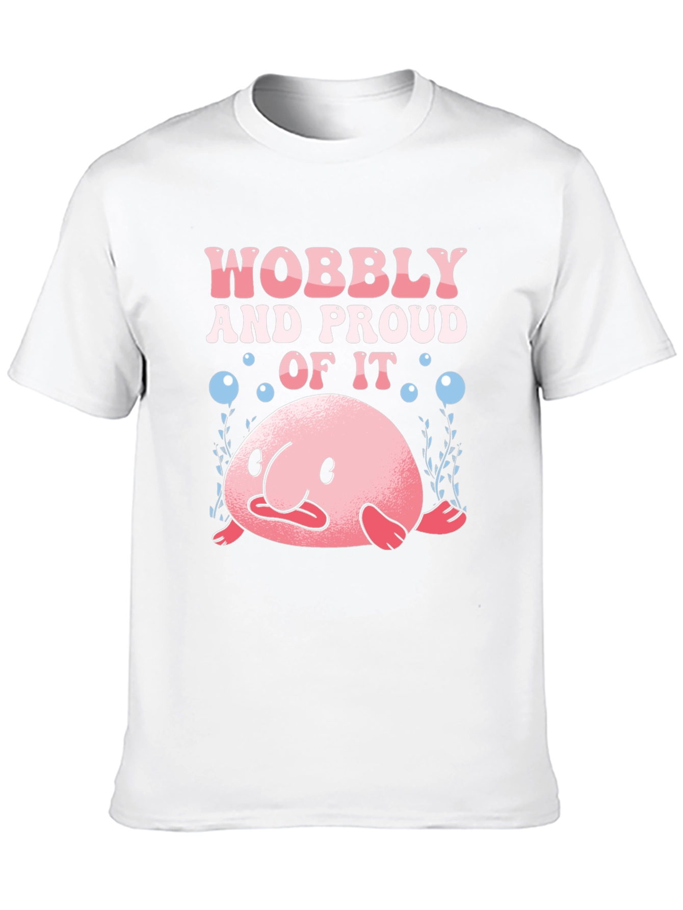 Wobbly and Proud Blobfish Graphic Tee