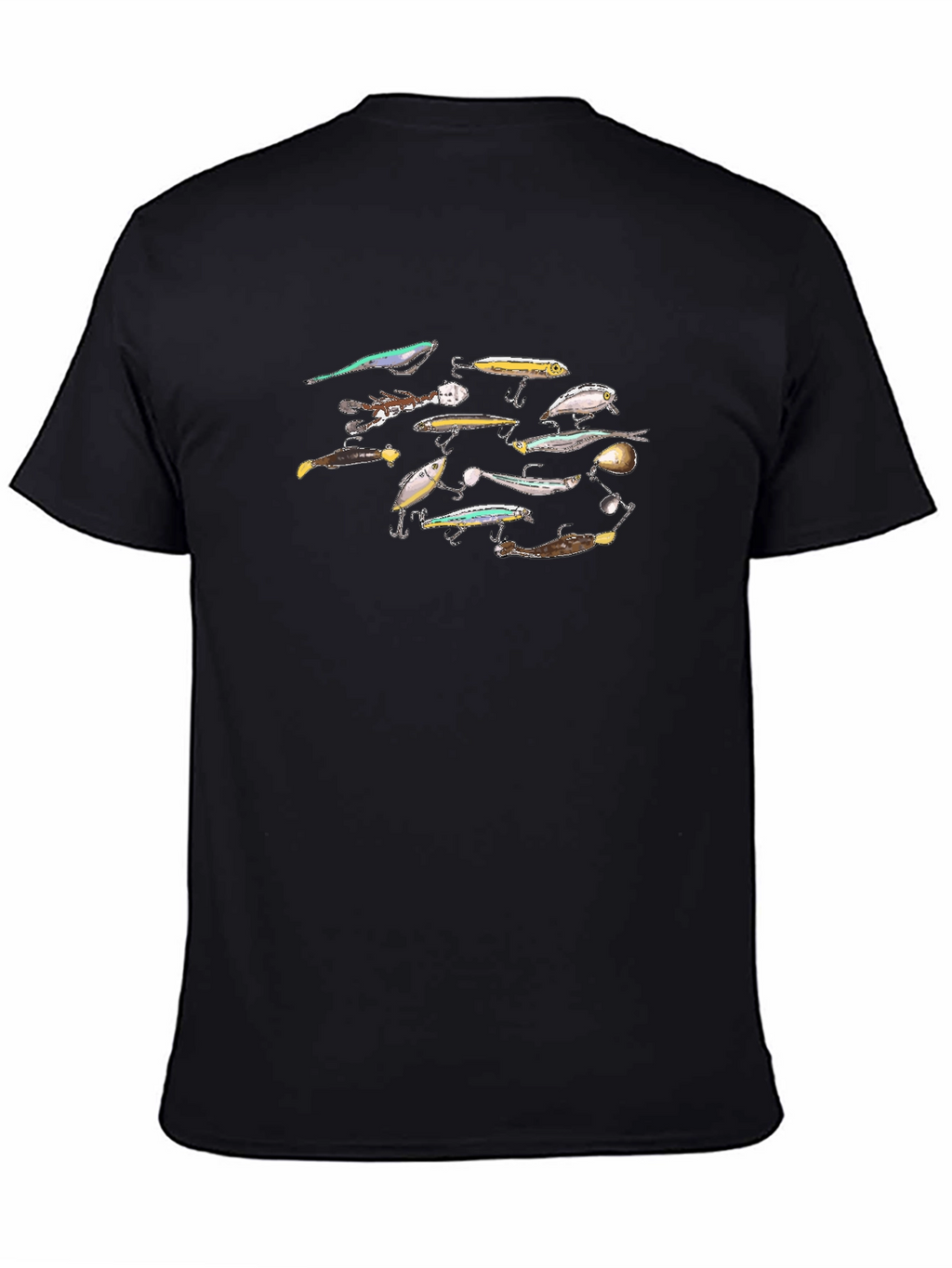 Fishing Lures Graphic Tee