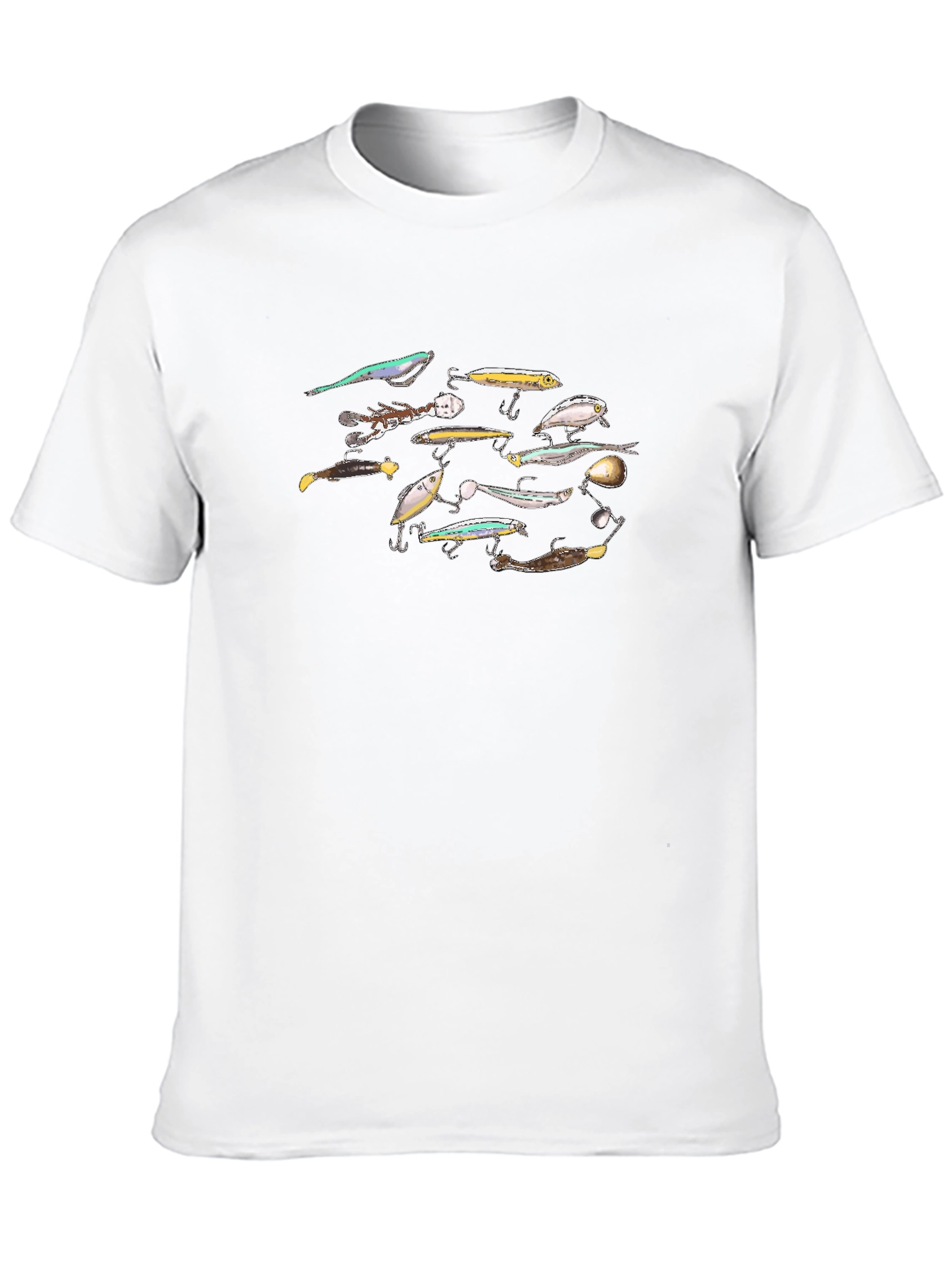 Fishing Lures Graphic Tee