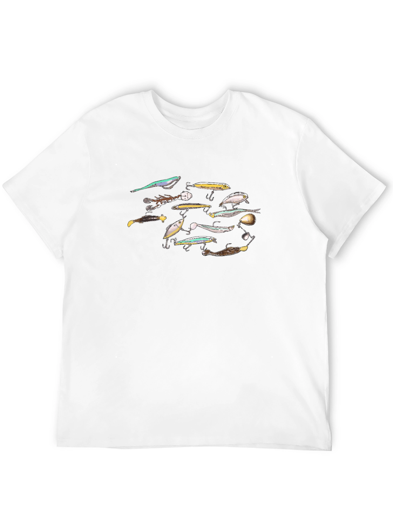 Fishing Lures Graphic Tee