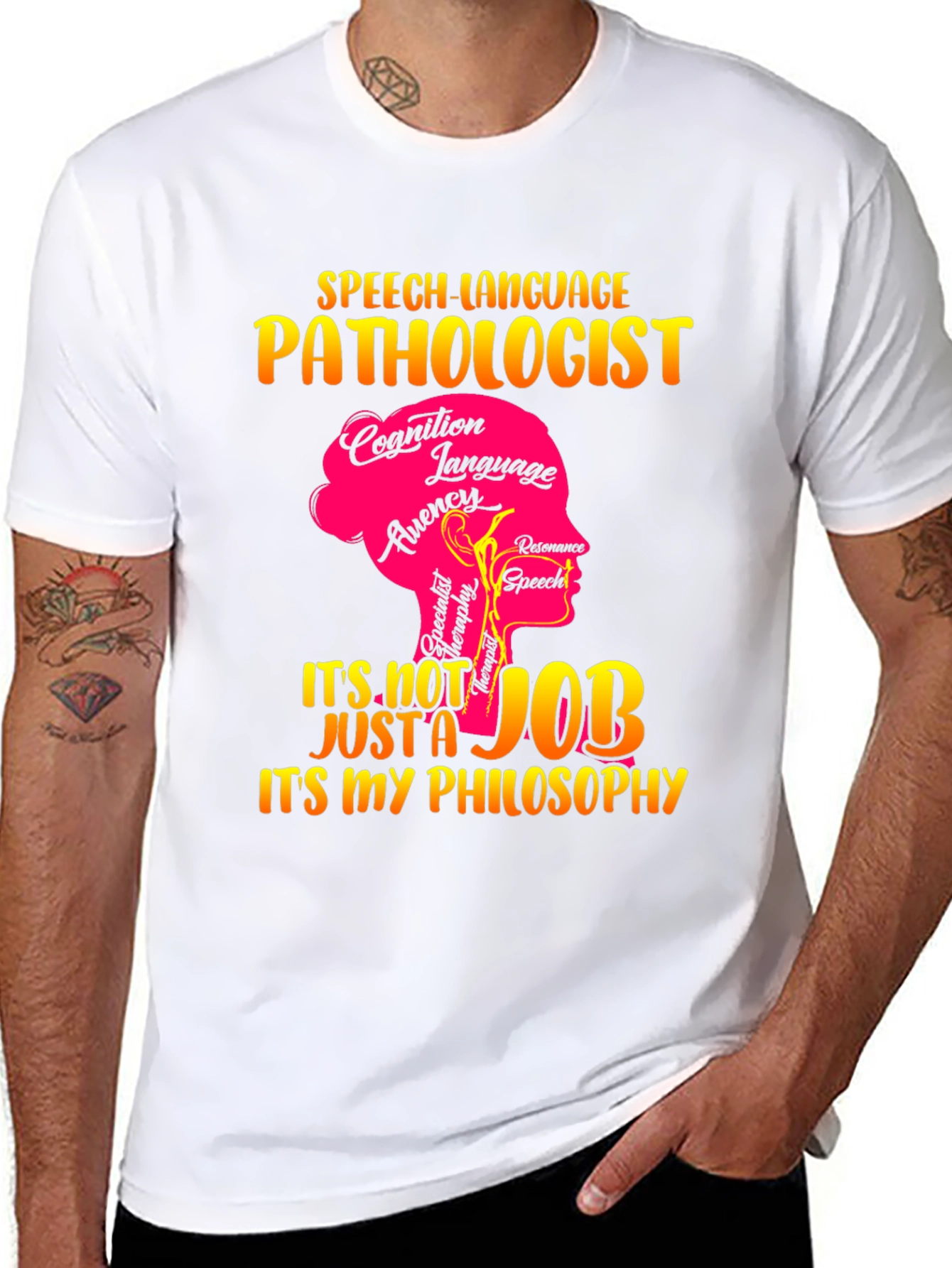 Speech Language Pathologist T-Shirt: Its My Philosophy