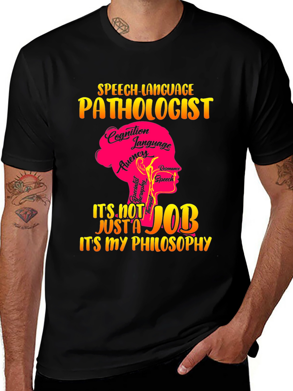Speech Language Pathologist T-Shirt: Its My Philosophy