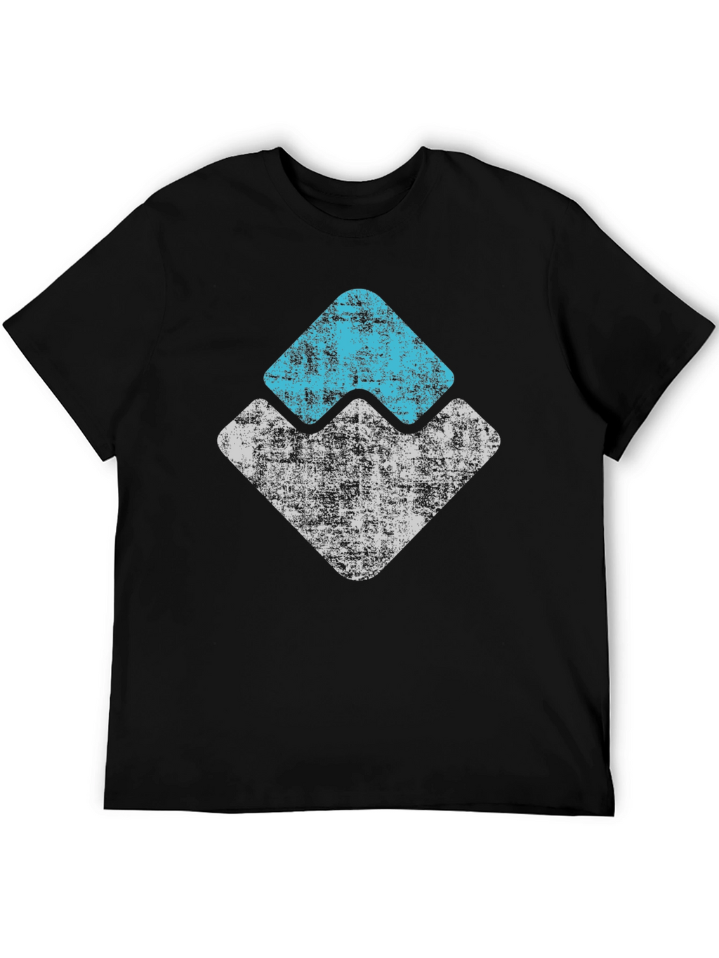 Distressed Diamond Graphic Tee