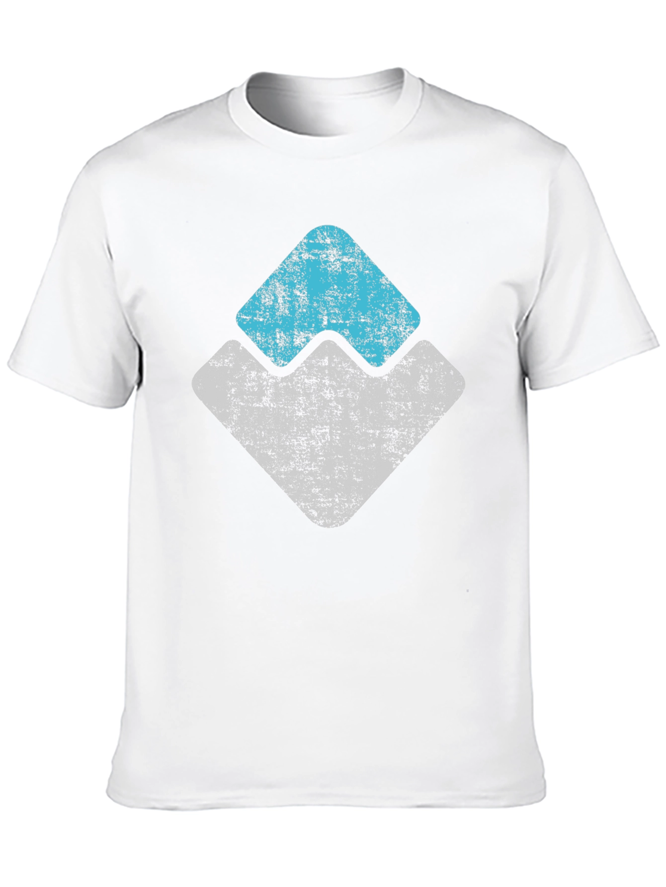 Distressed Diamond Graphic Tee