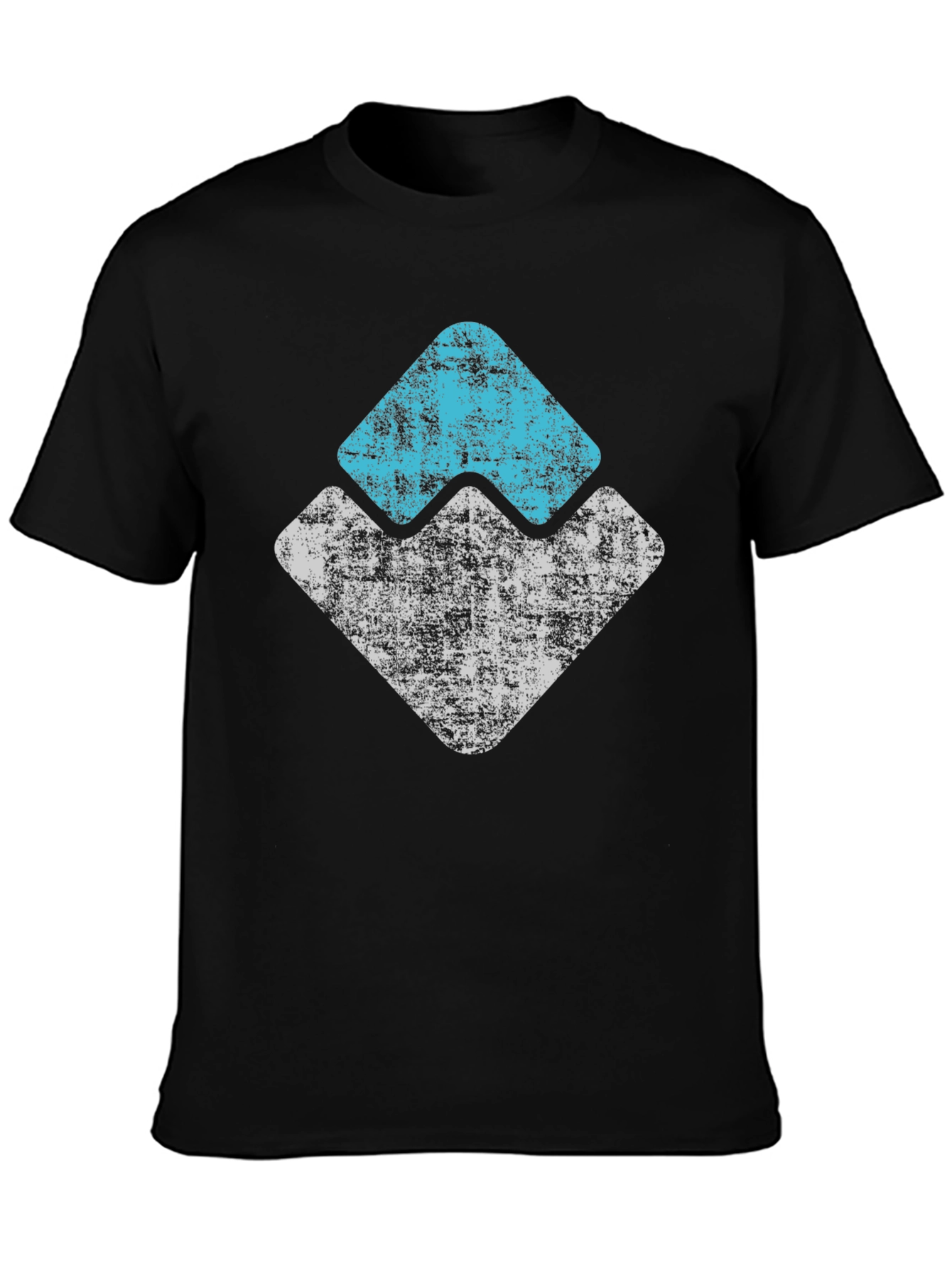 Distressed Diamond Graphic Tee