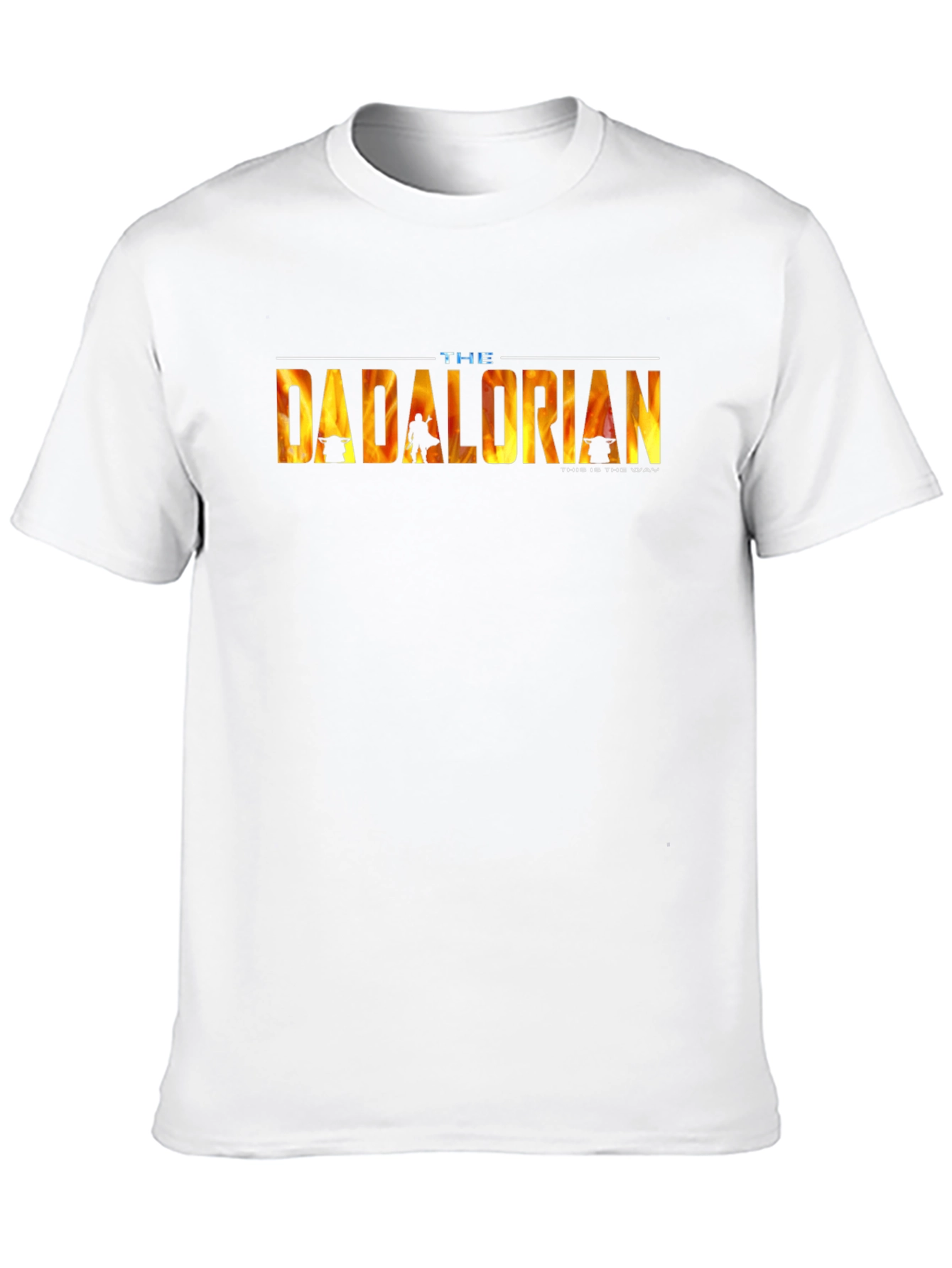 The Dadalorian Mens Black T-Shirt