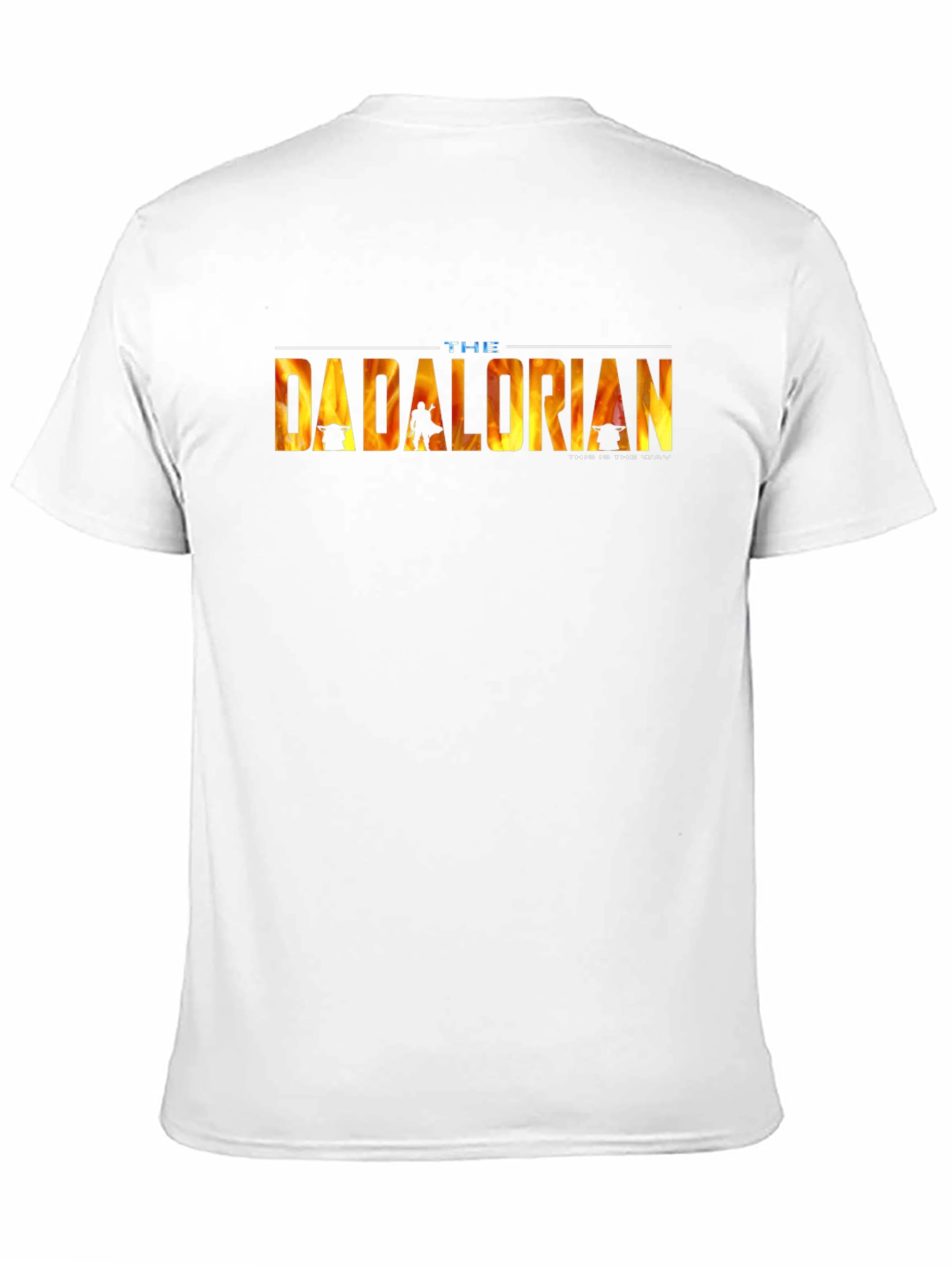 The Dadalorian Mens Black T-Shirt