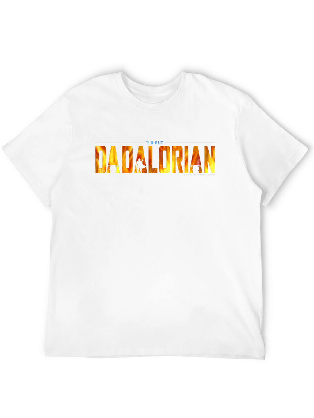 The Dadalorian Mens Black T-Shirt